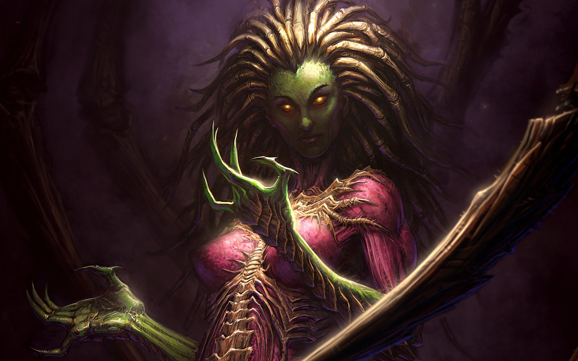 Sarah Kerrigan from StarCraft HD Wallpaper