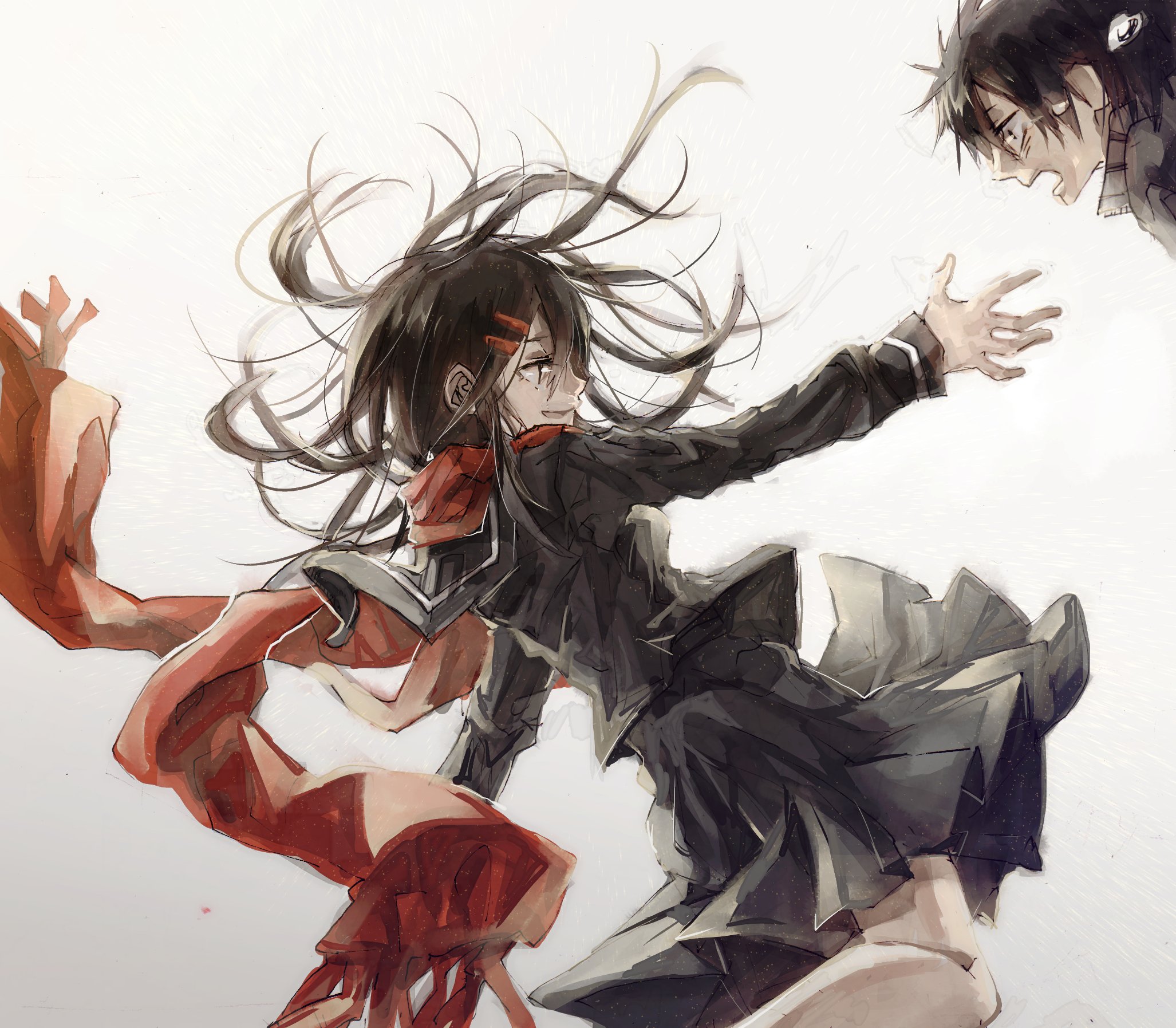 Ayano Tateyama reaching out HD Wallpaper