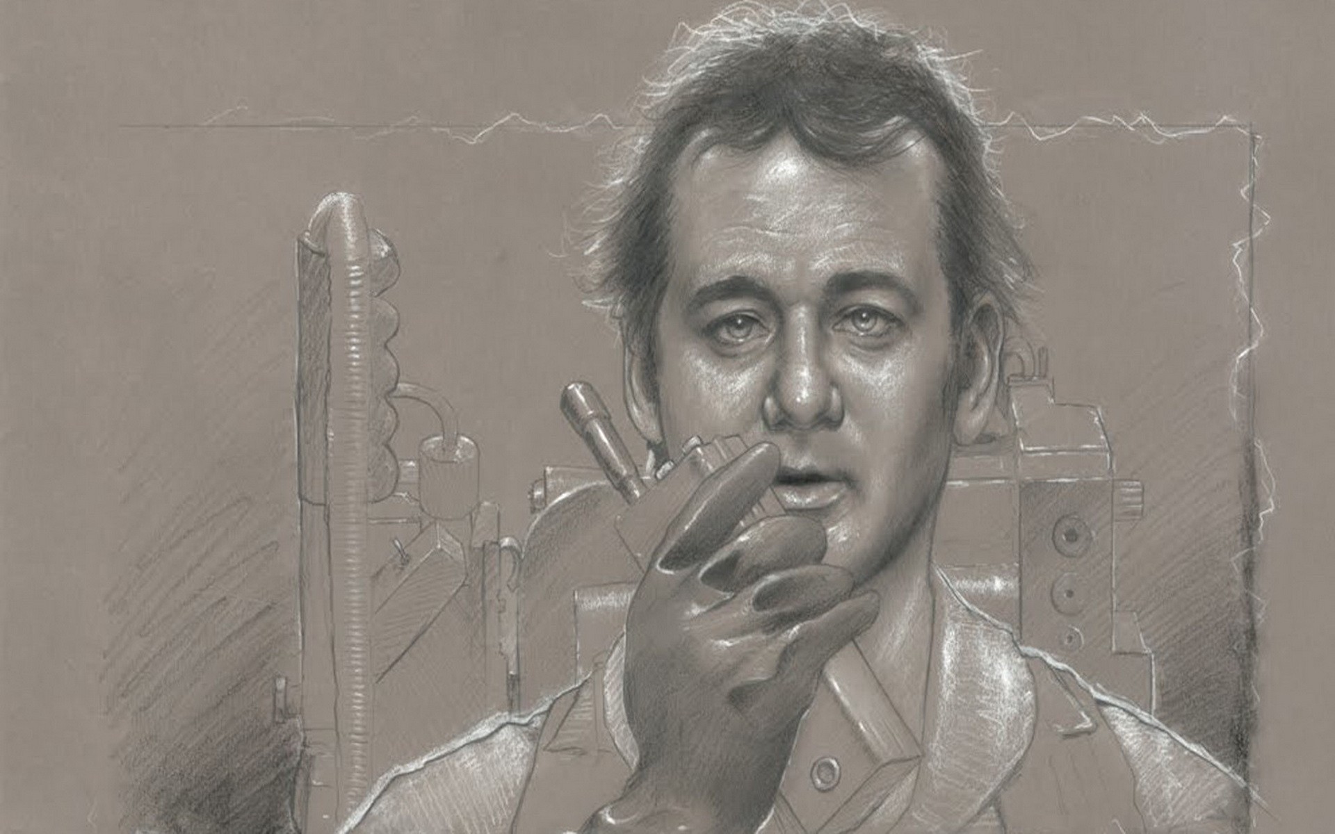 Peter Venkman from Ghostbusters HD Wallpaper