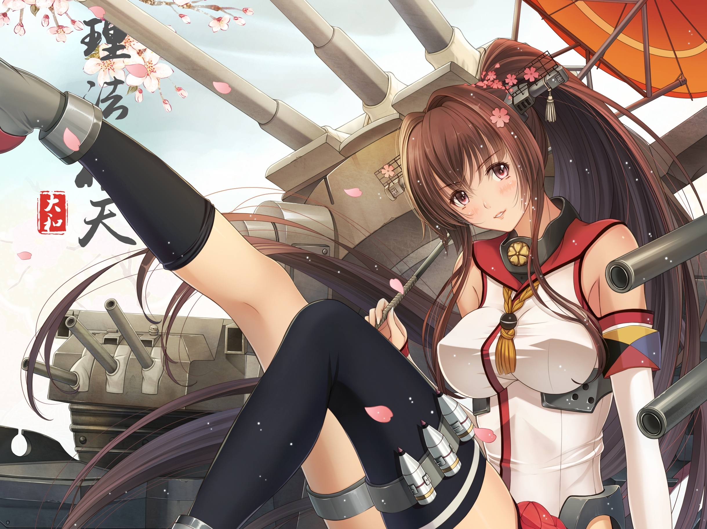 Yamato from Kantai Collection HD Wallpaper