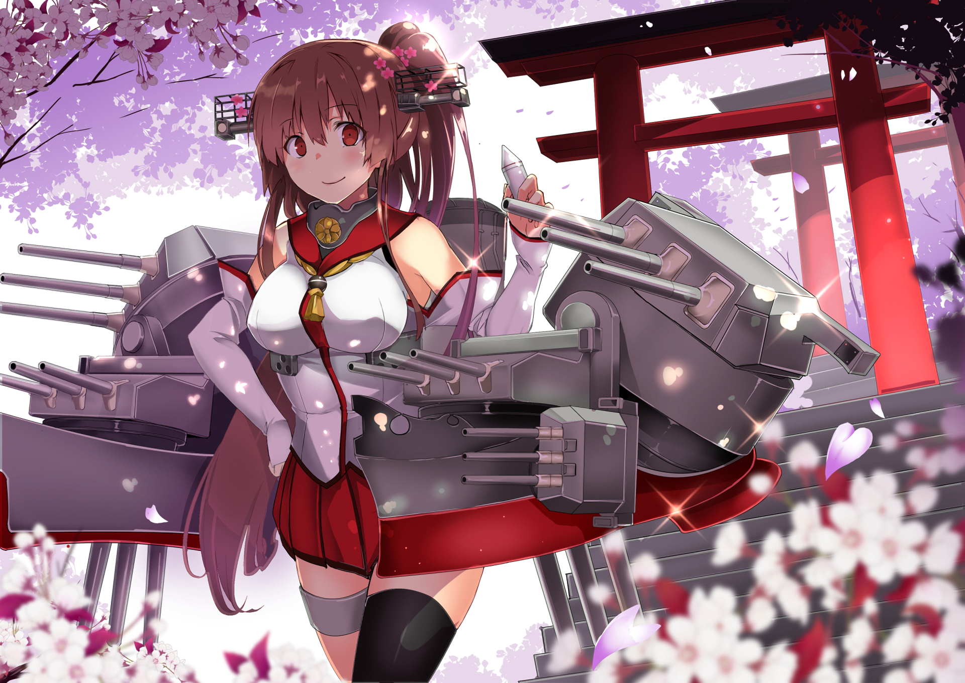 Yamato from Kantai Collection HD Wallpaper