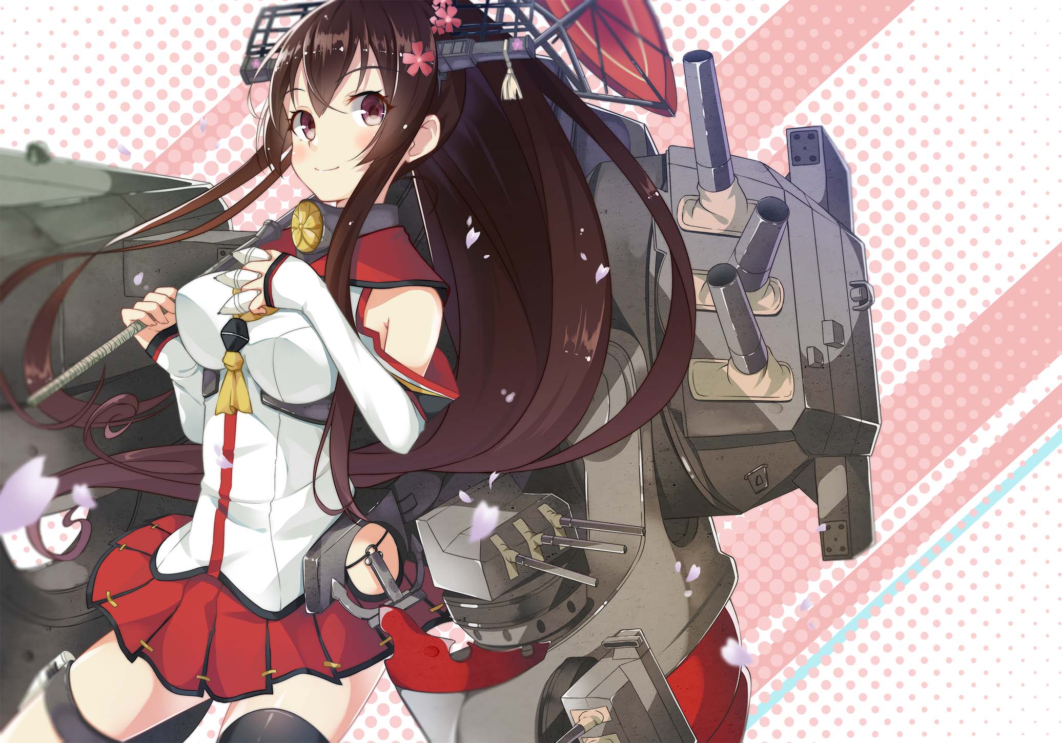 Yamato from Kantai Collection HD Wallpaper