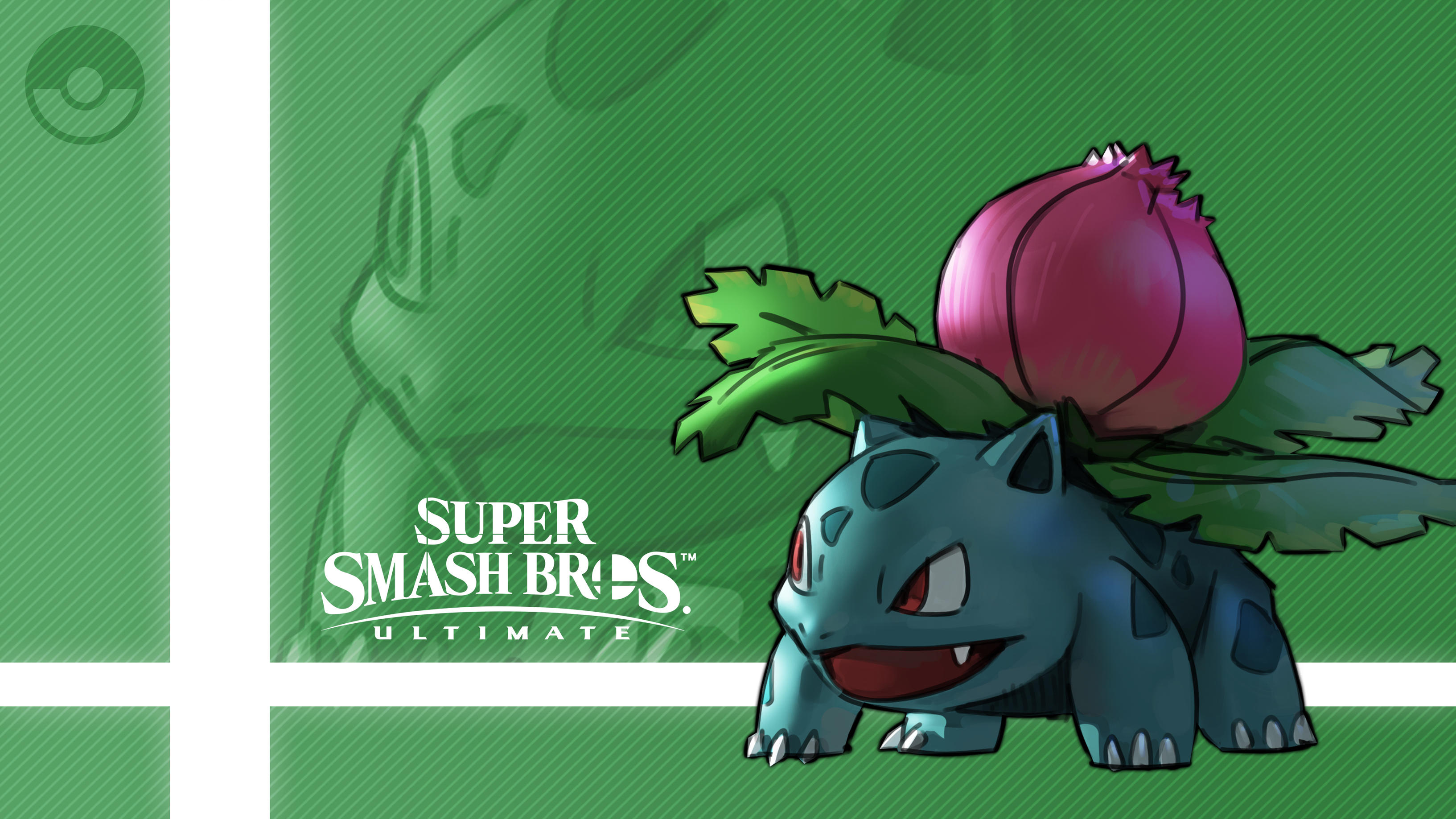 Bulbasaur from Pokémon in Super Smash Bros. Ultimate HD Wallpaper