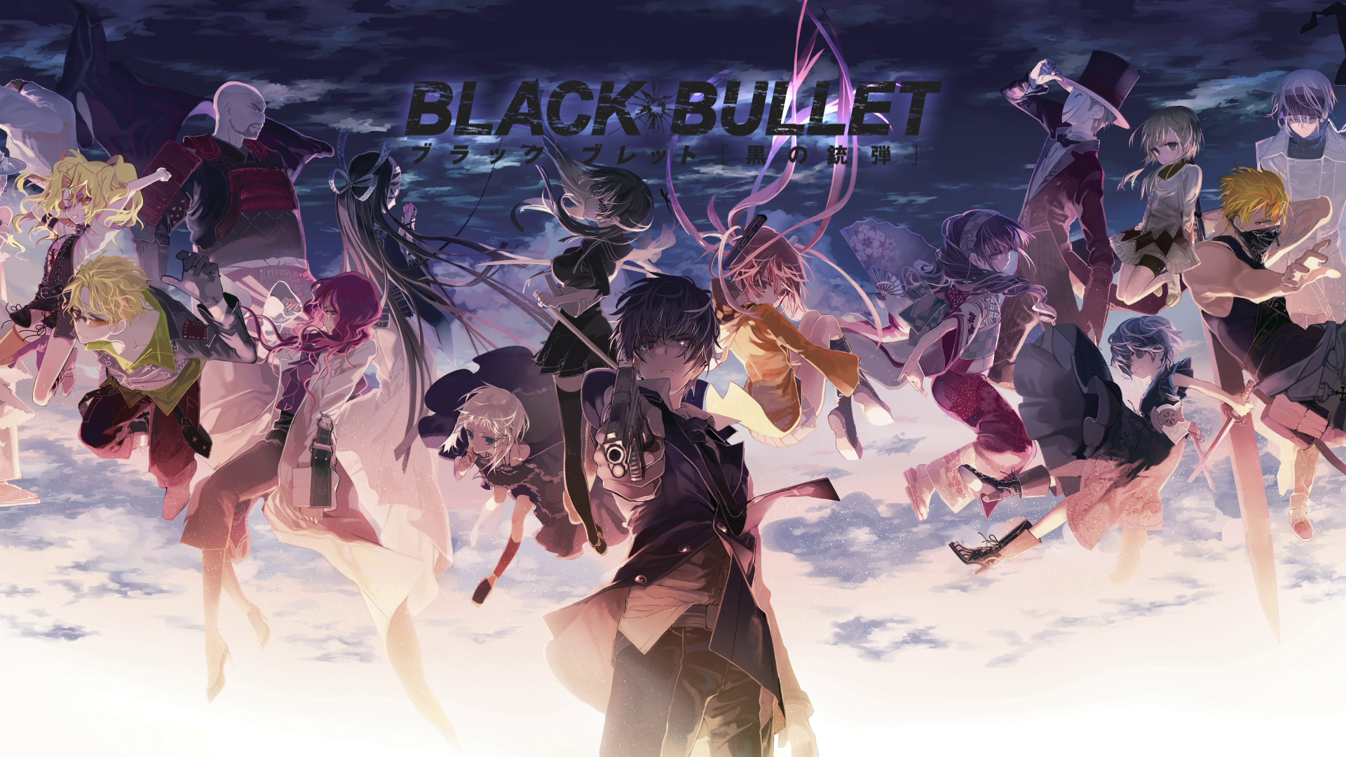 Black Bullet characters HD Wallpaper