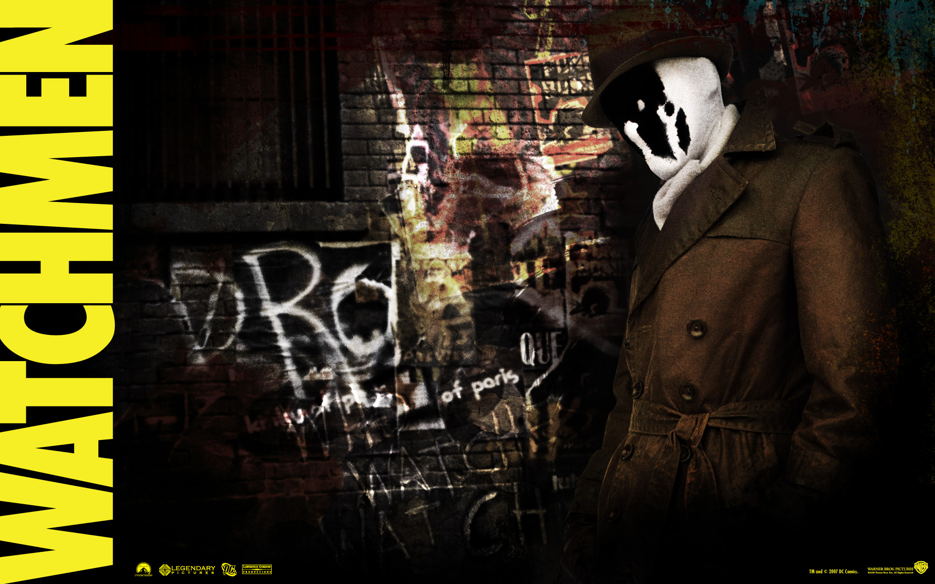 Rorschach from Watchmen HD Wallpaper