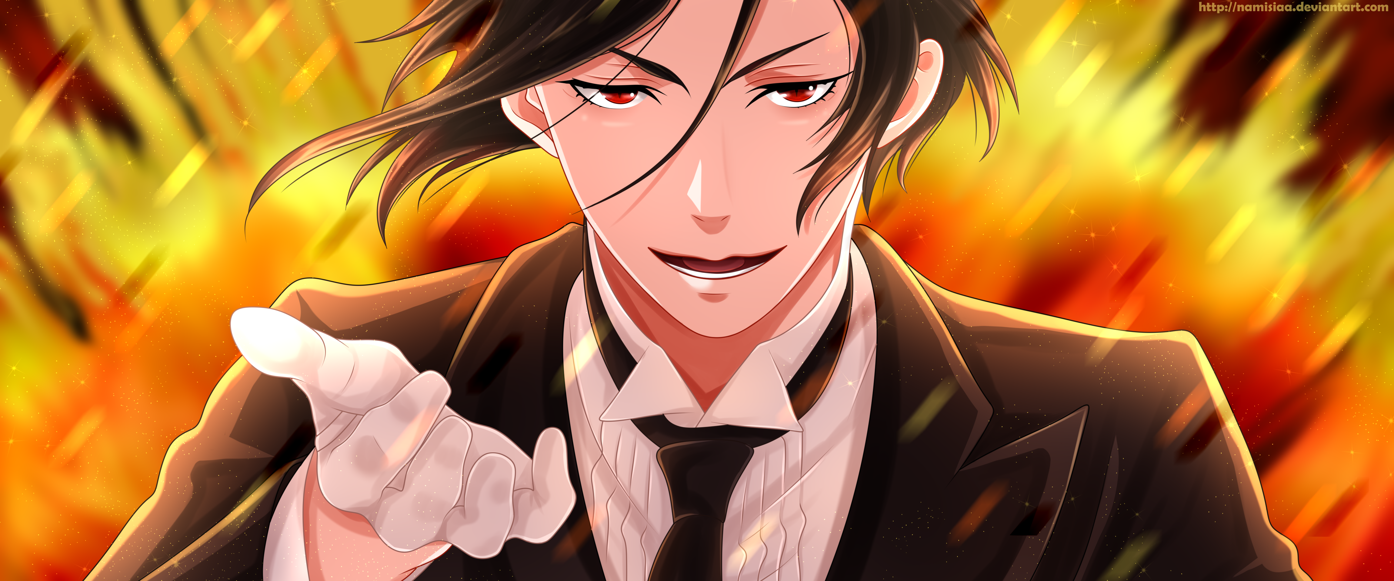 Sebastian Michaelis from Black Butler HD Wallpaper