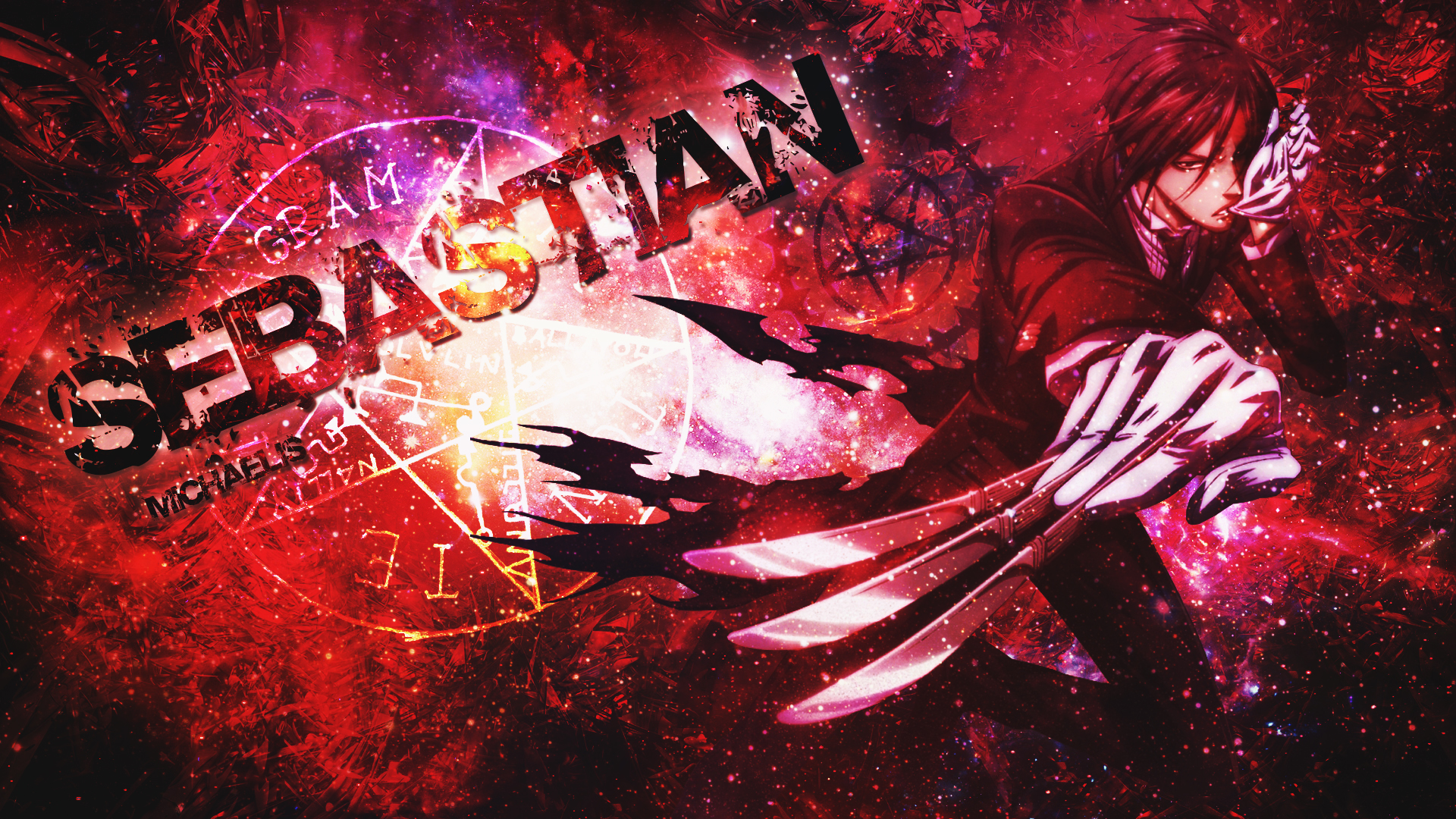 Sebastian Michaelis from Black Butler HD Wallpaper