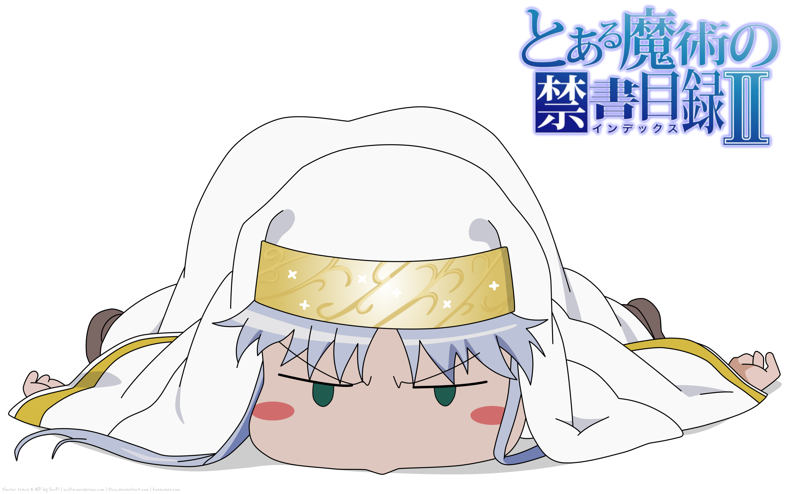 Index from Toaru Majutsu no Index II HD Wallpaper