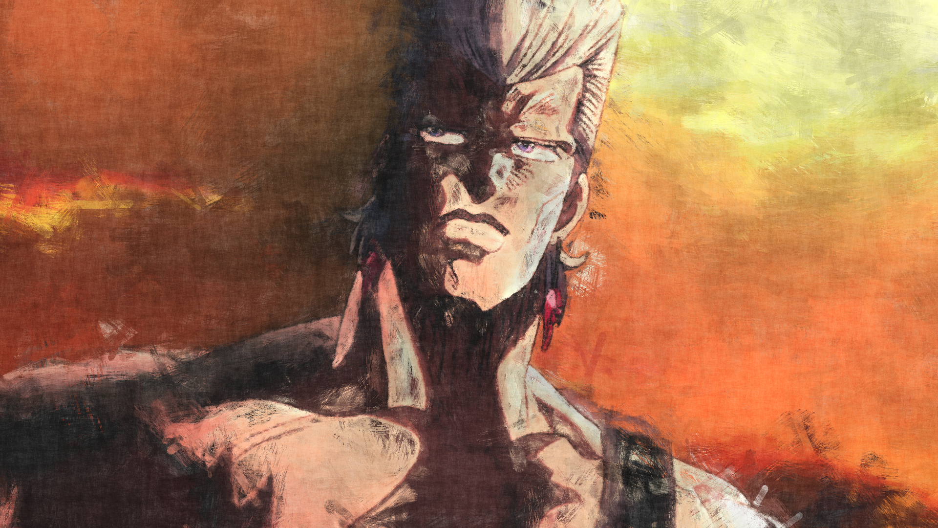 Jean Pierre Polnareff from JoJo's Bizarre Adventure HD Wallpaper