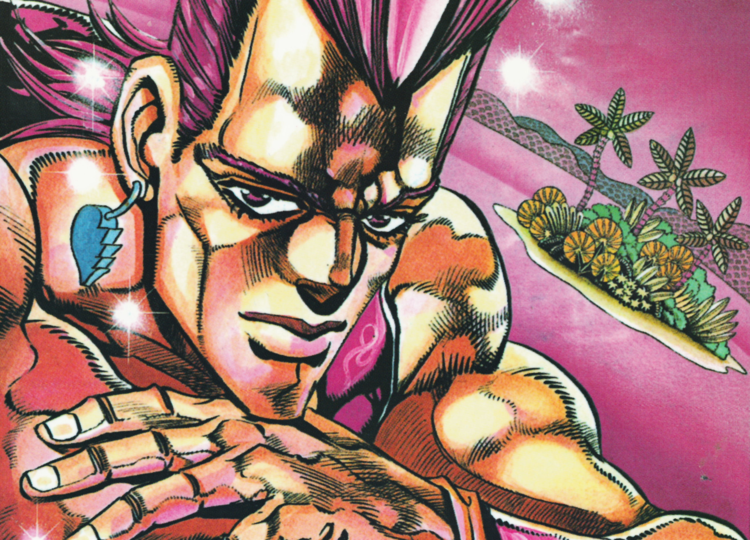 Jean Pierre Polnareff from JoJo's Bizarre Adventure HD Wallpaper