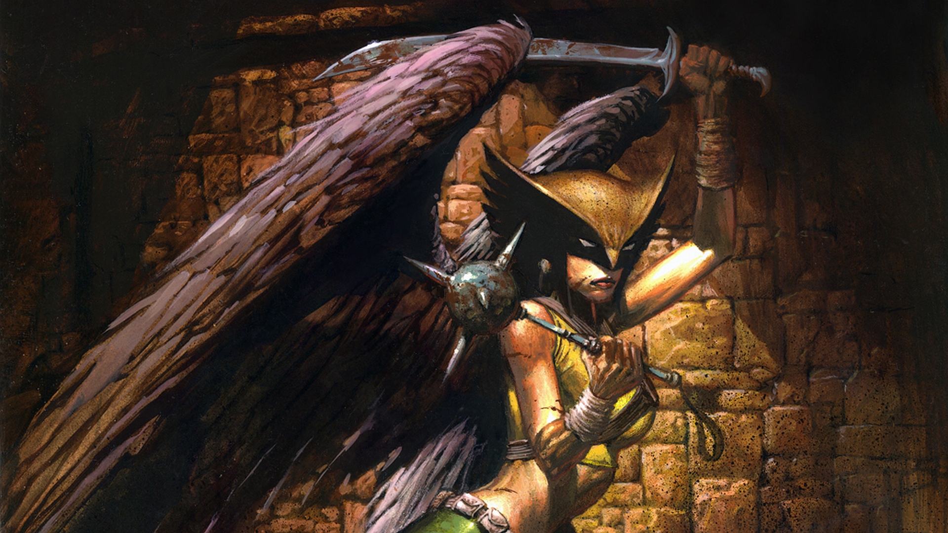 Hawkgirl from DC Comics HD Wallpaper