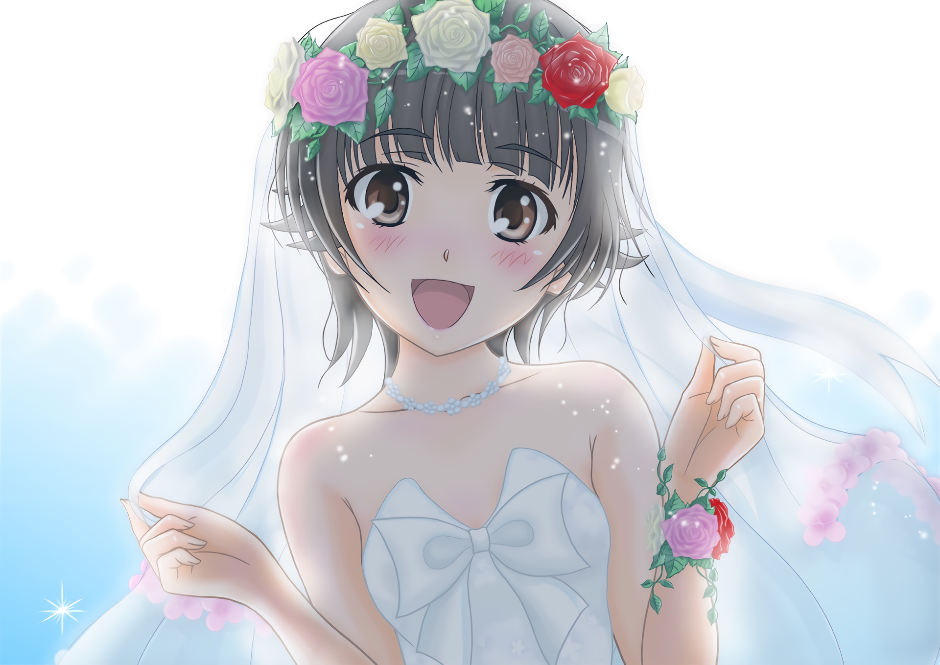 Kazari Uiharu from To Aru Majutsu no Index HD Wallpaper
