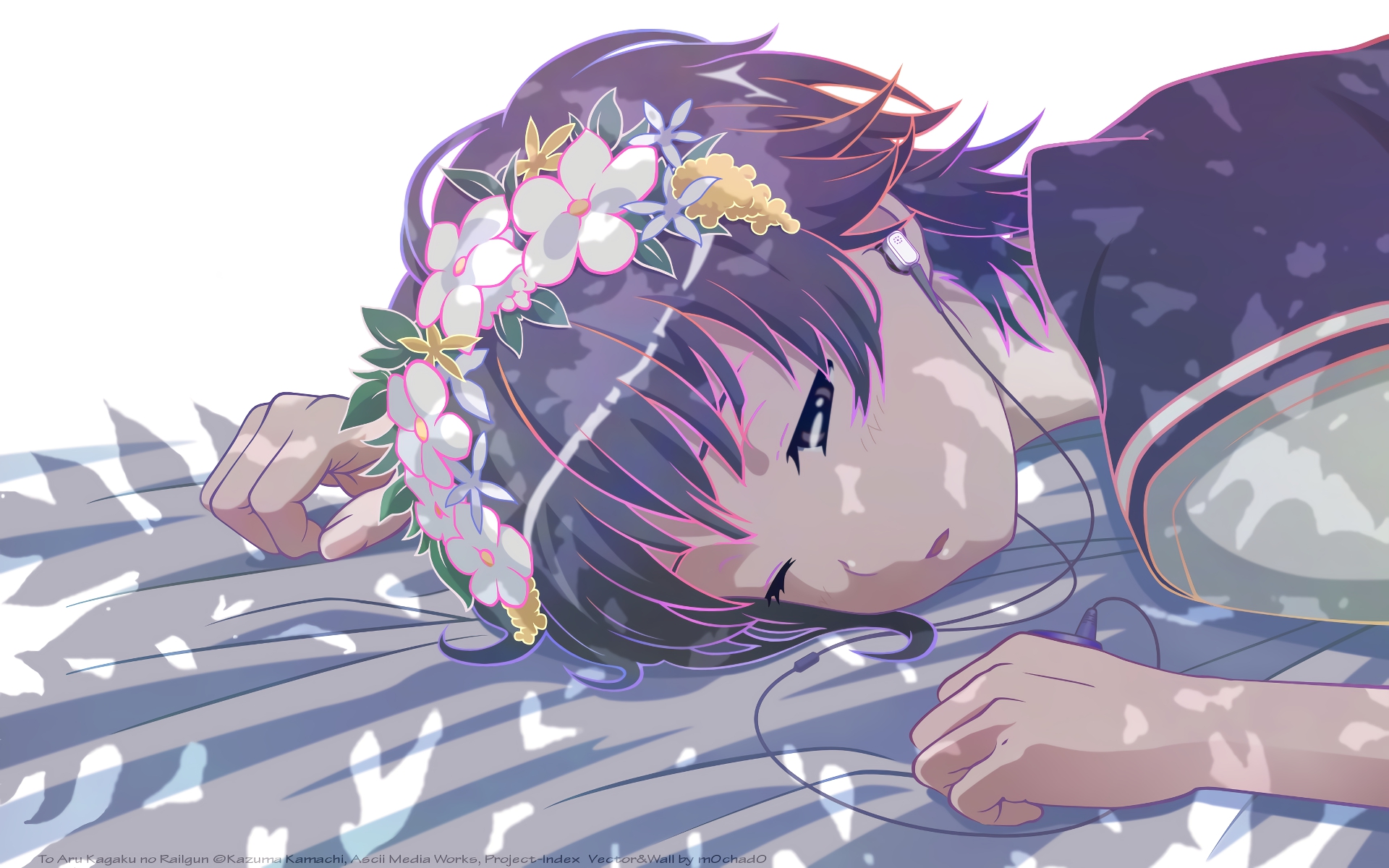 Kazari Uiharu from To Aru Kagaku no Railgun HD Wallpaper