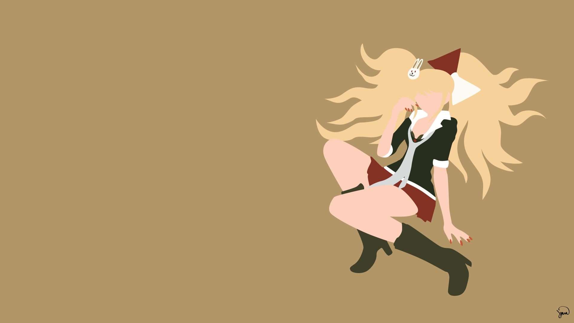 Junko Enoshima from Danganronpa HD Wallpaper