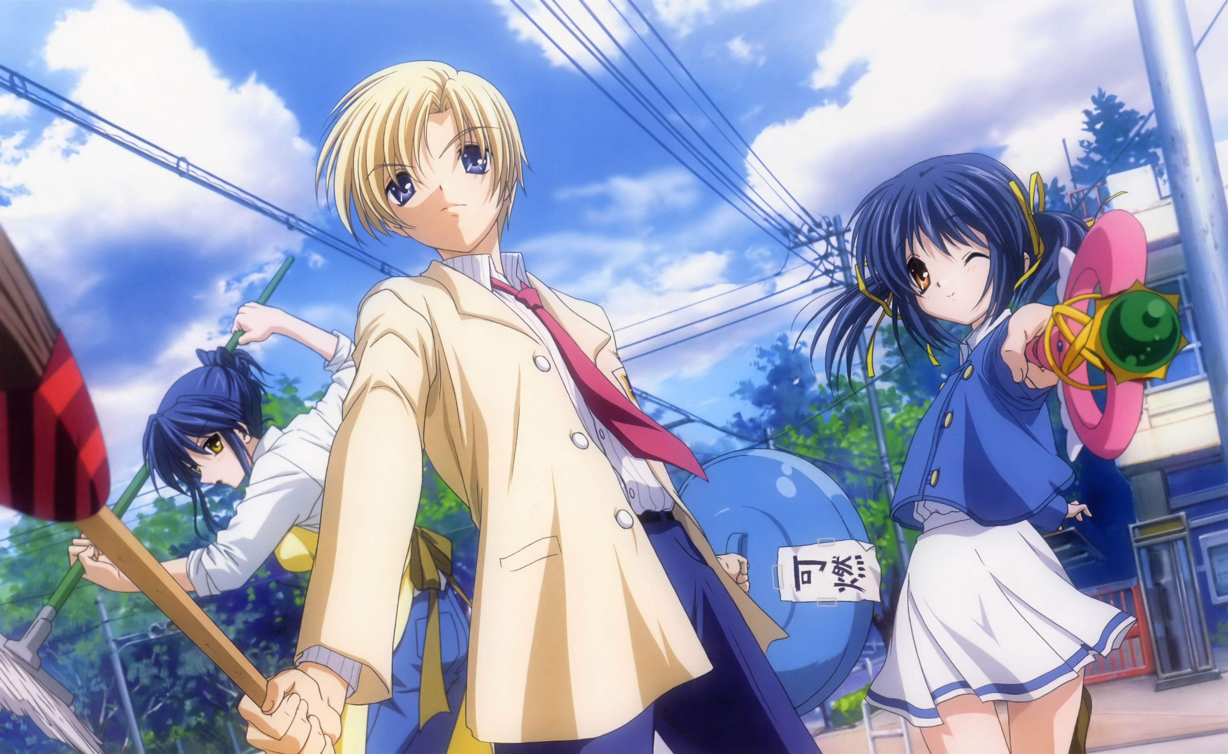 Mei Sunohara from Clannad HD Wallpaper