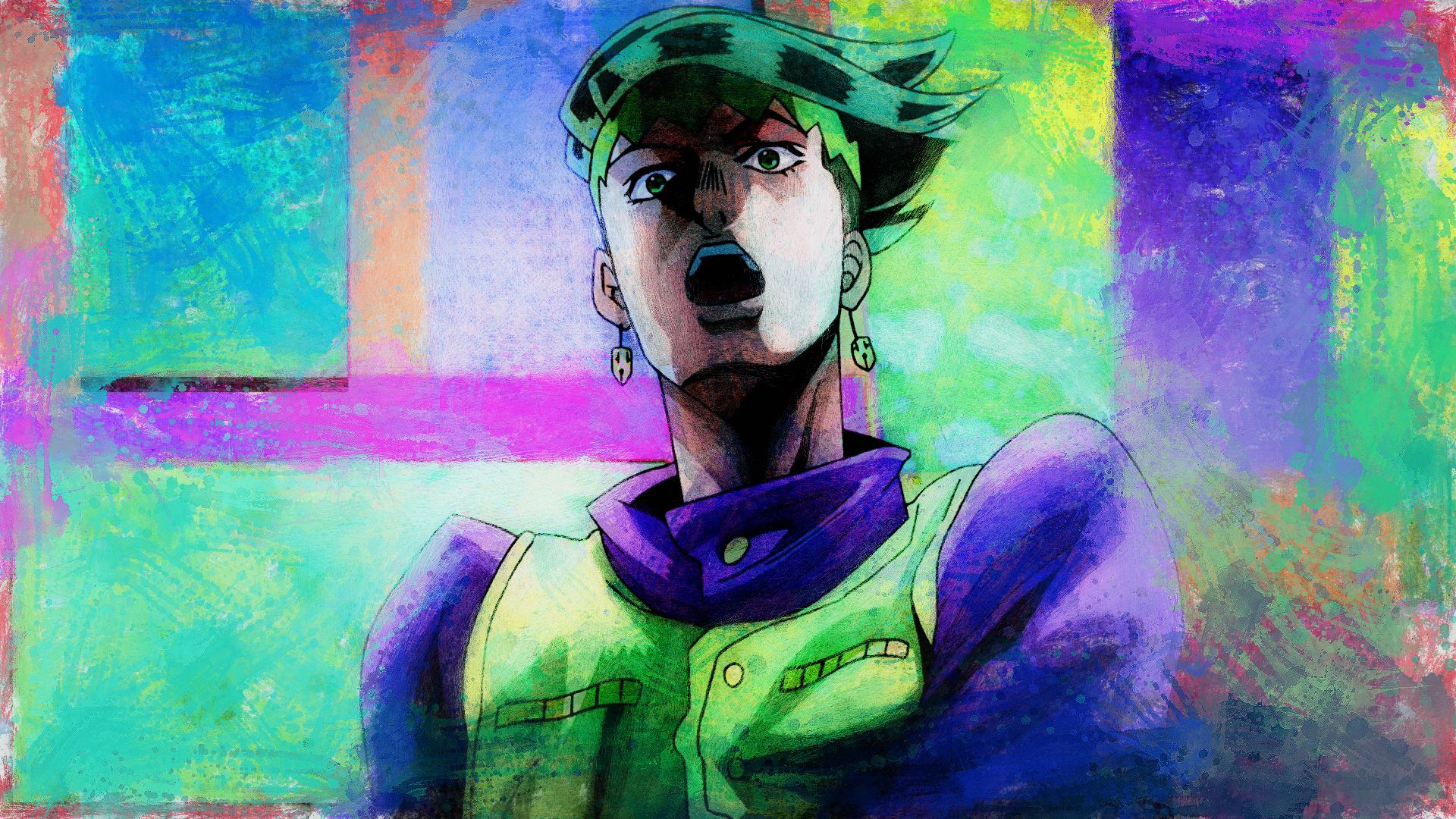 Rohan Kishibe from JoJo's Bizarre Adventure HD Wallpaper