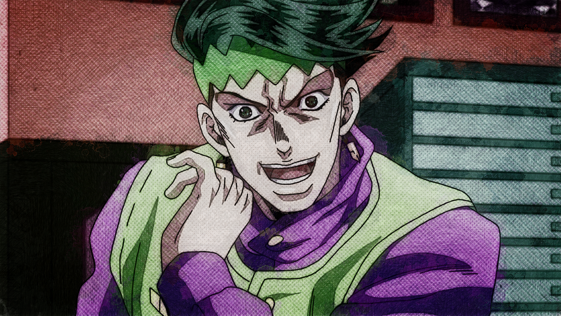 Rohan Kishibe from JoJo's Bizarre Adventure HD Wallpaper