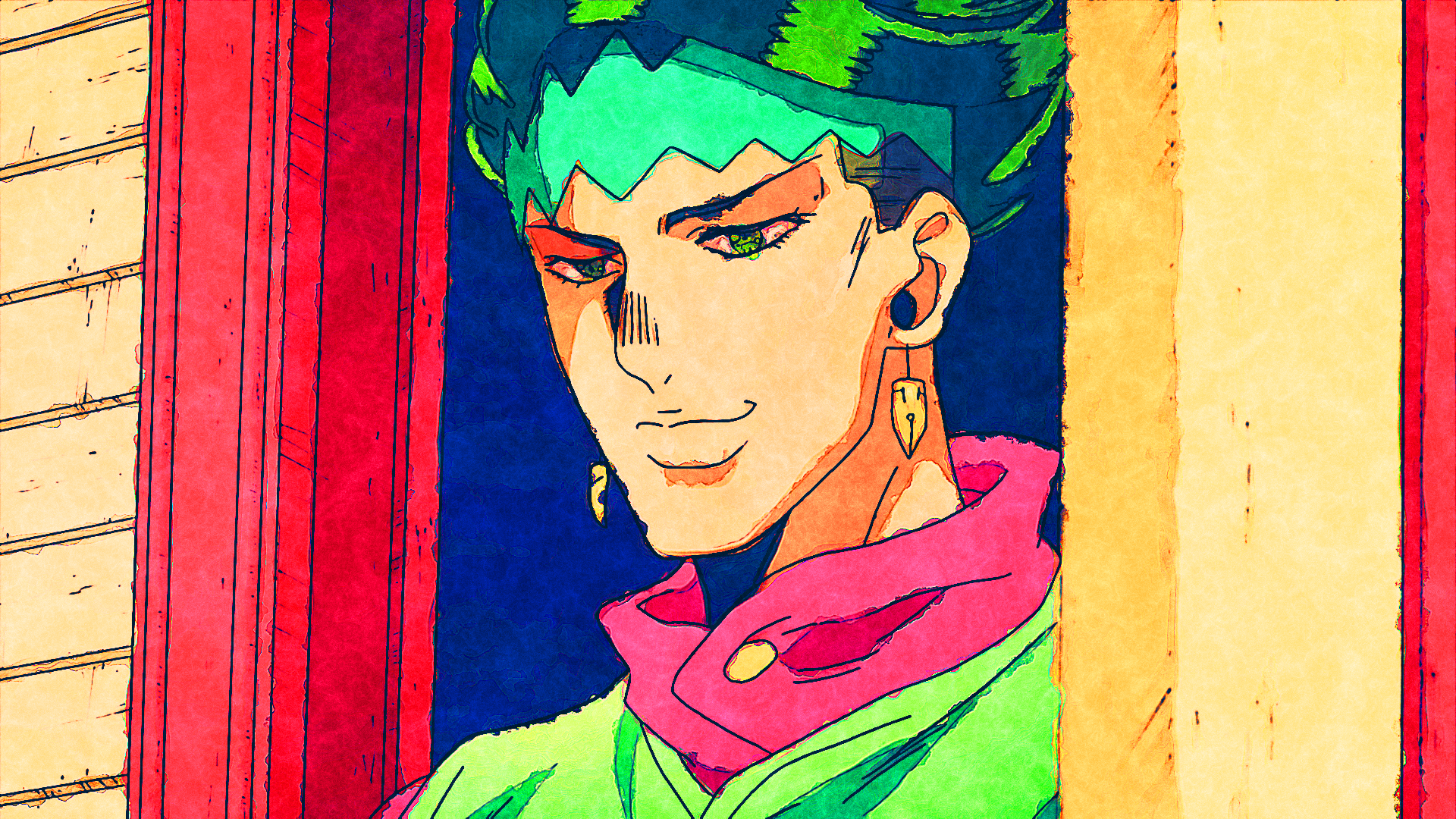 Rohan Kishibe from JoJo's Bizarre Adventure HD Wallpaper