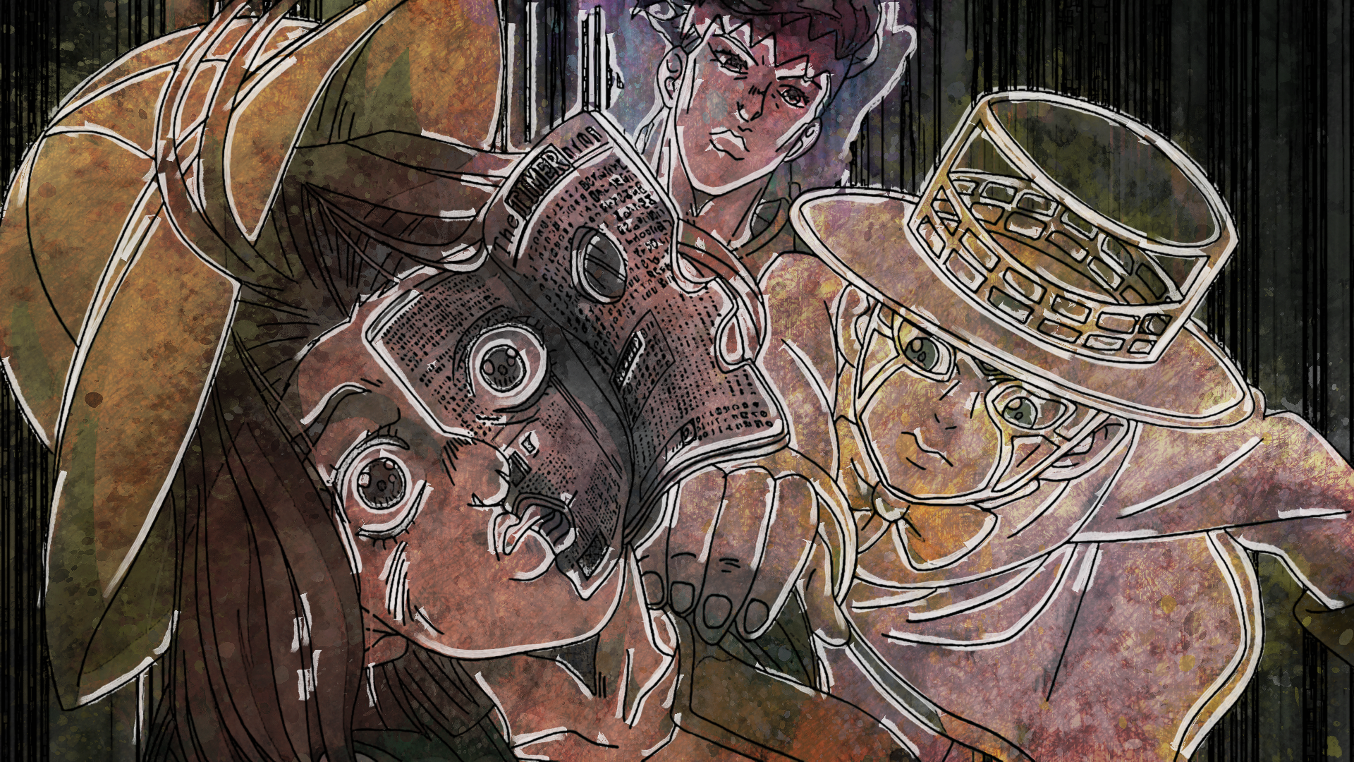 Rohan Kishibe from JoJo's Bizarre Adventure HD Wallpaper