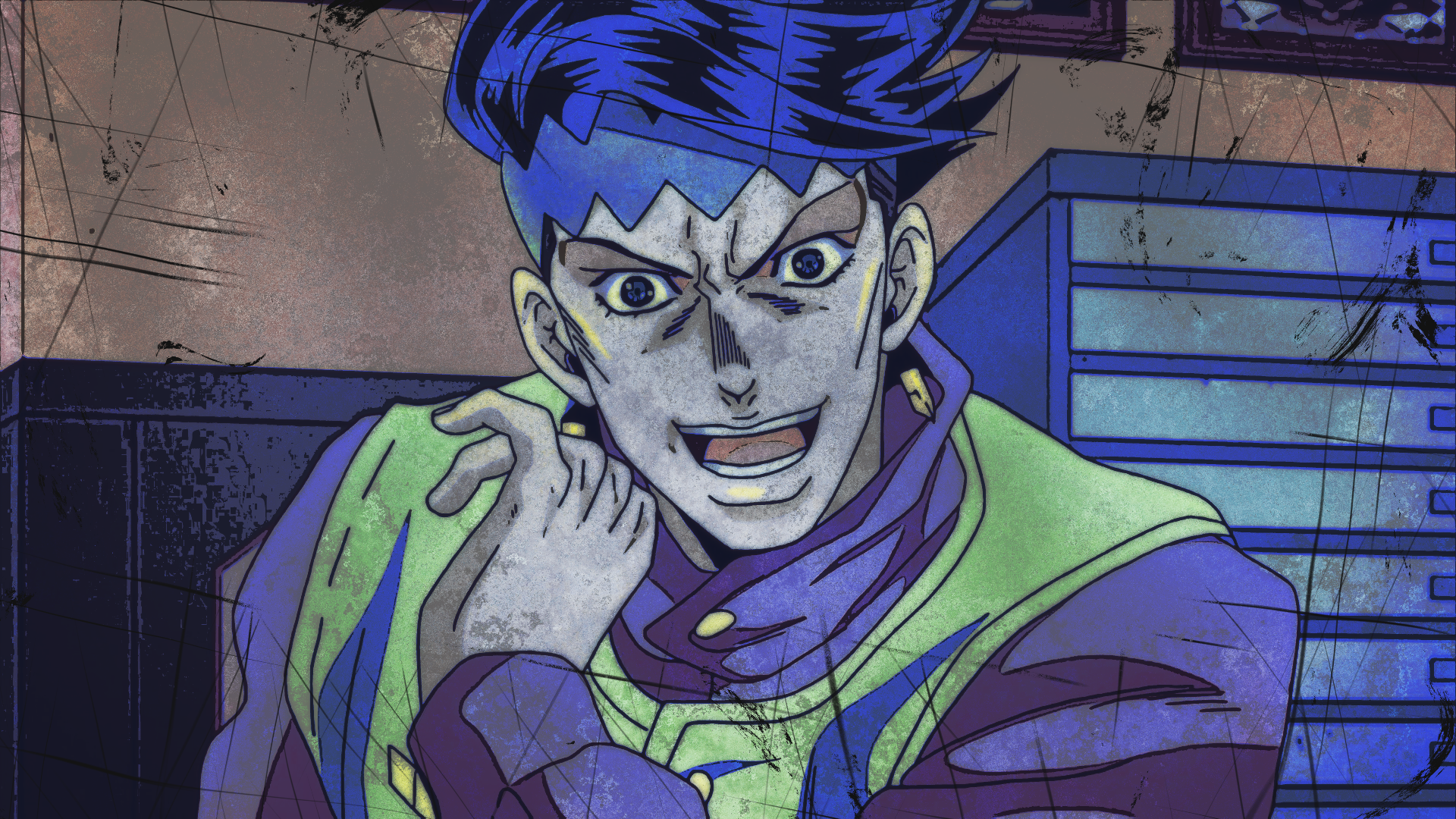 Rohan Kishibe from JoJo's Bizarre Adventure HD Wallpaper