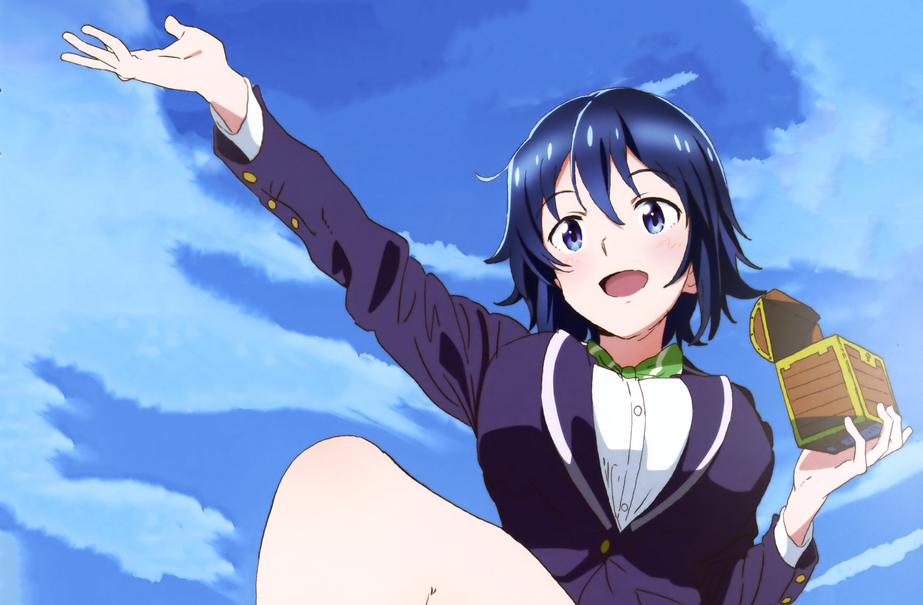 Chiaki Hoshinomori from The Idolmaster Cinderella Girls HD Wallpaper