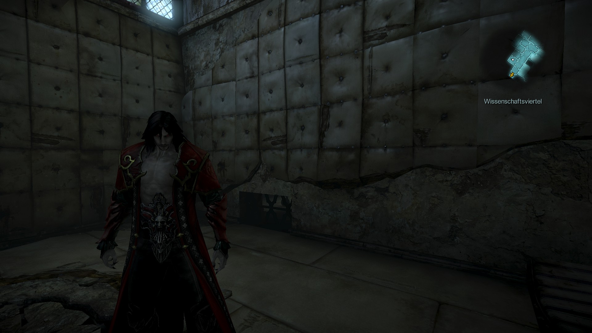 Dracula from Castlevania in a padded room HD Wallpaper