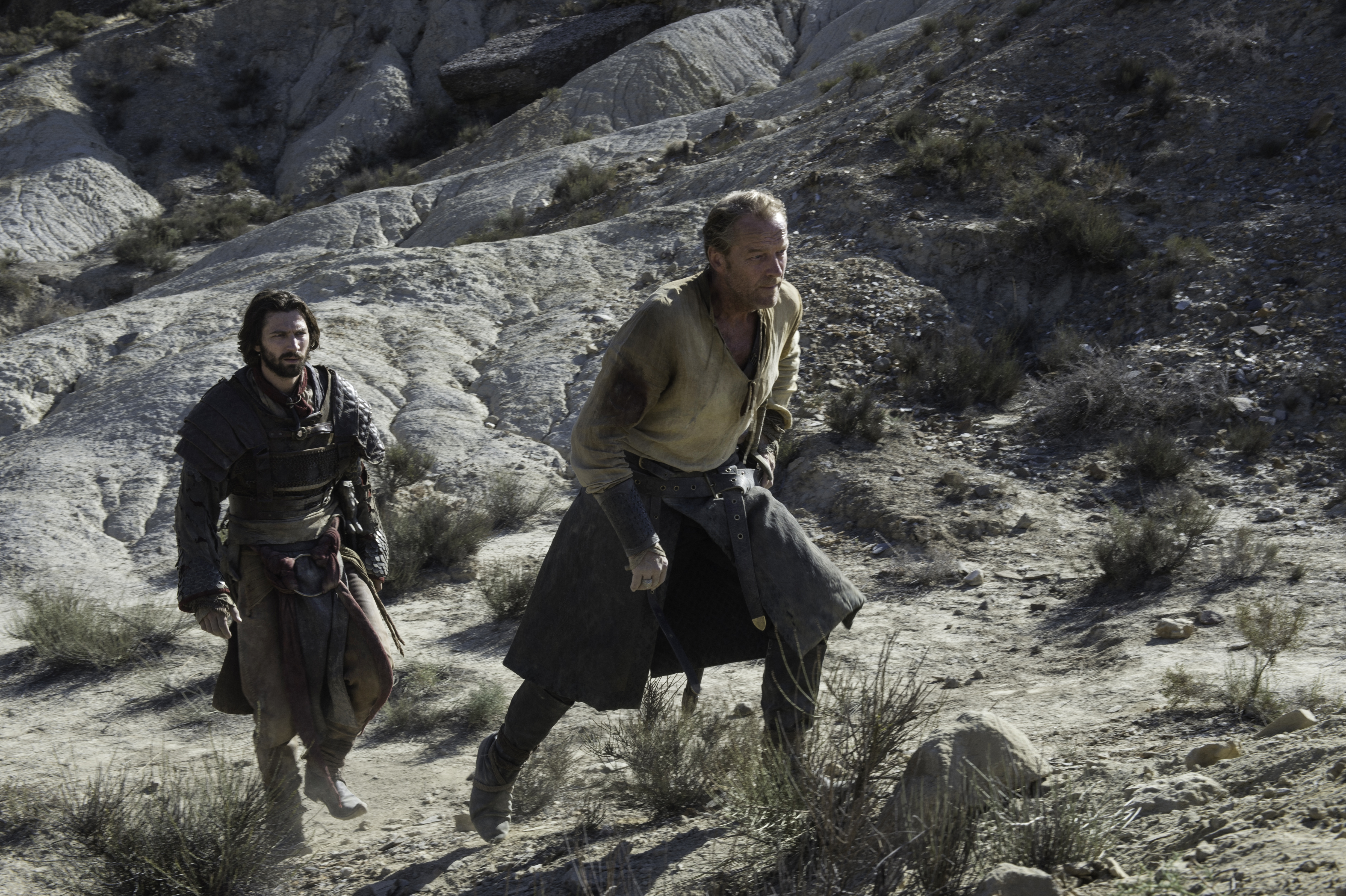 Daario Naharis in a desert landscape HD Wallpaper