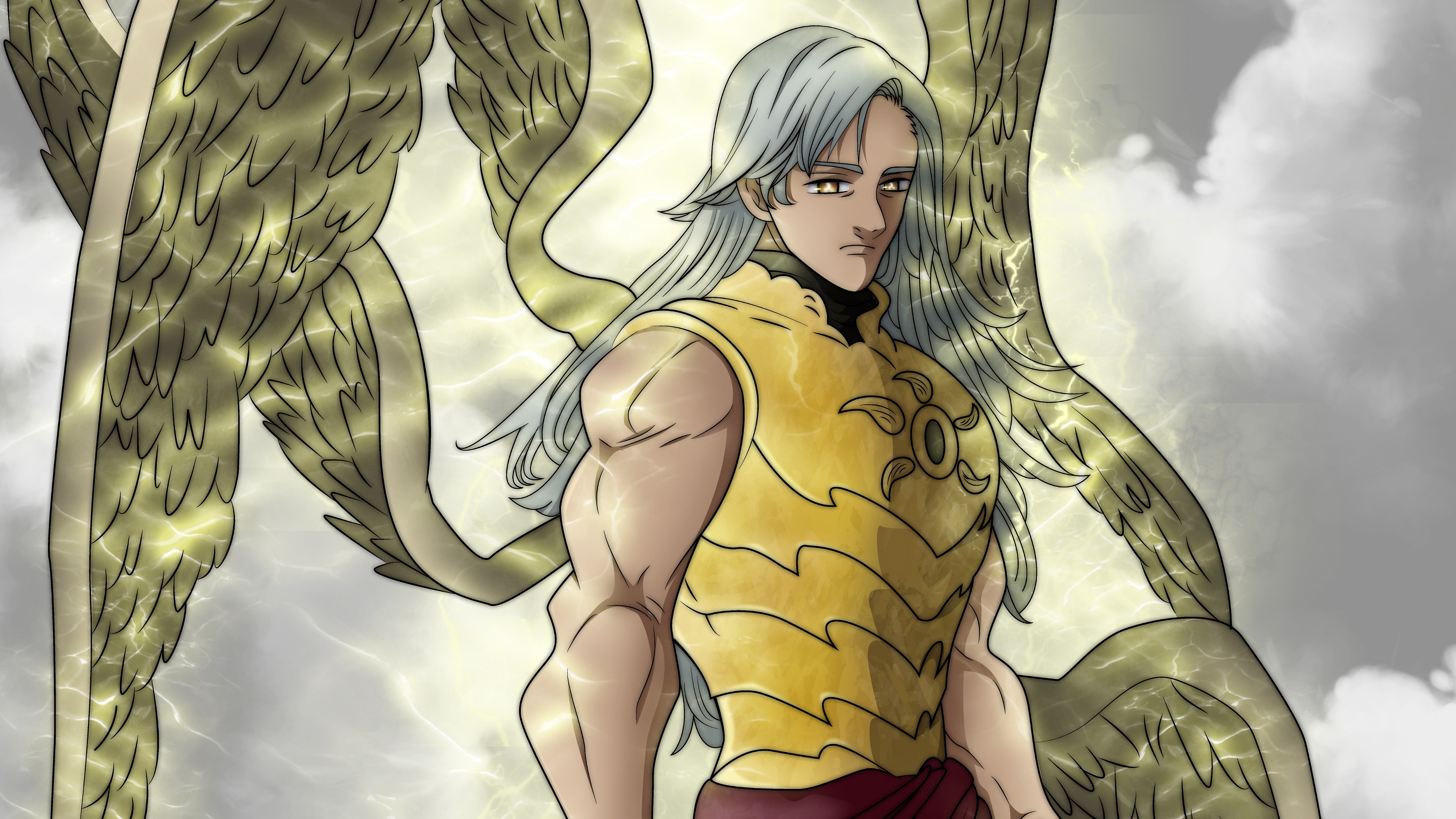 Estarossa from The Seven Deadly Sins HD Wallpaper