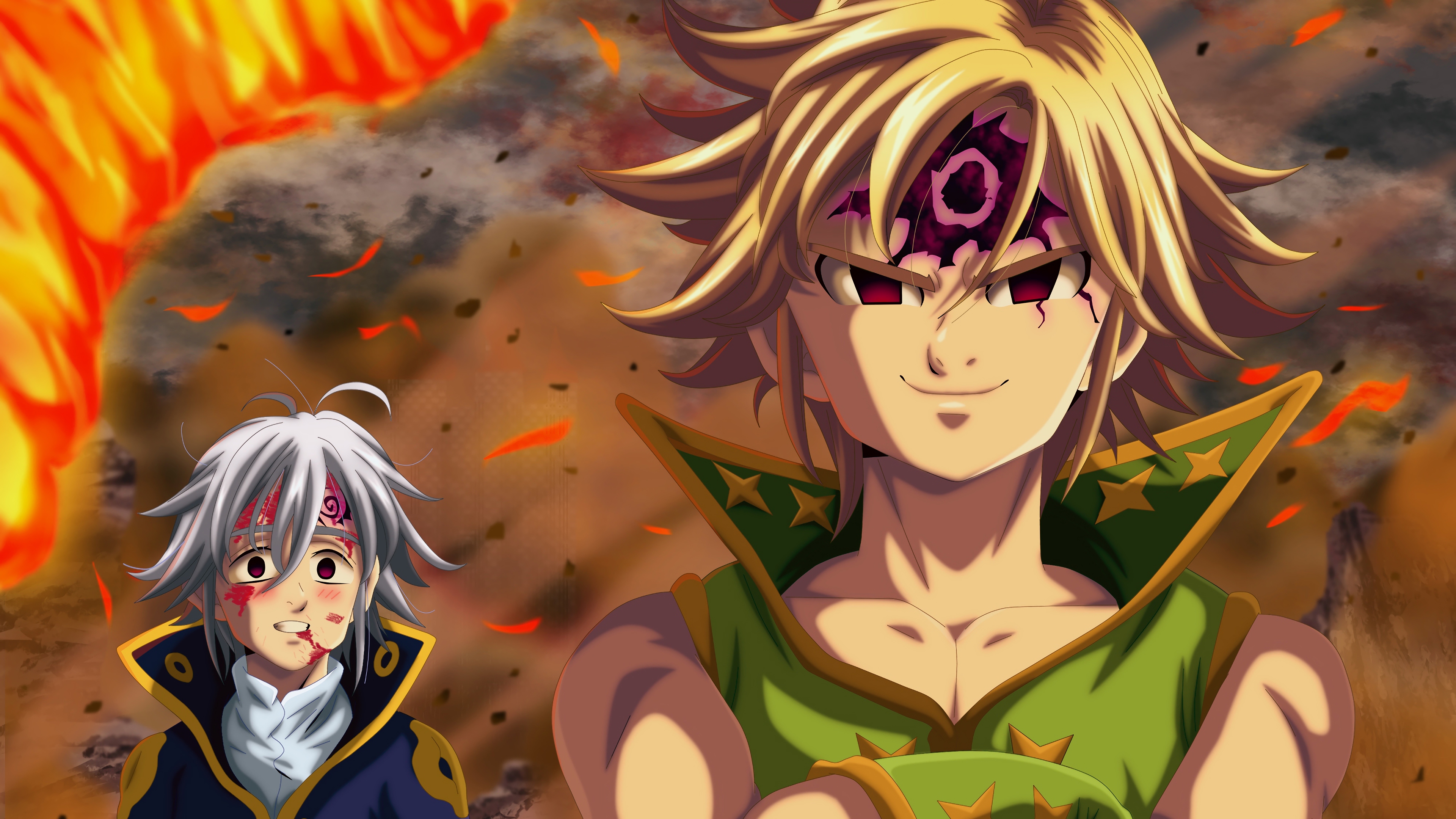 Estarossa from The Seven Deadly Sins HD Wallpaper