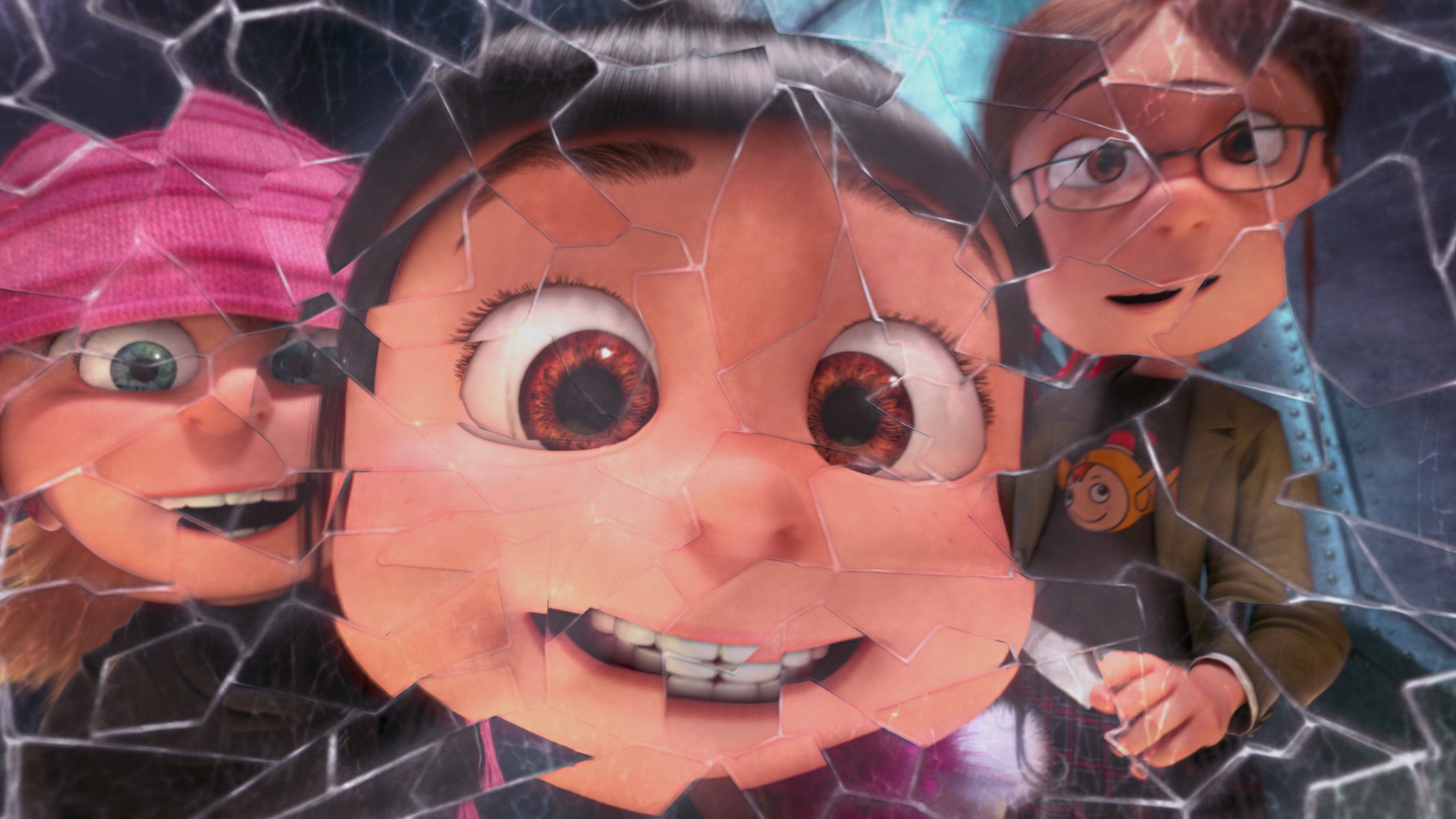 Margo and sisters from Despicable Me HD Wallpaper