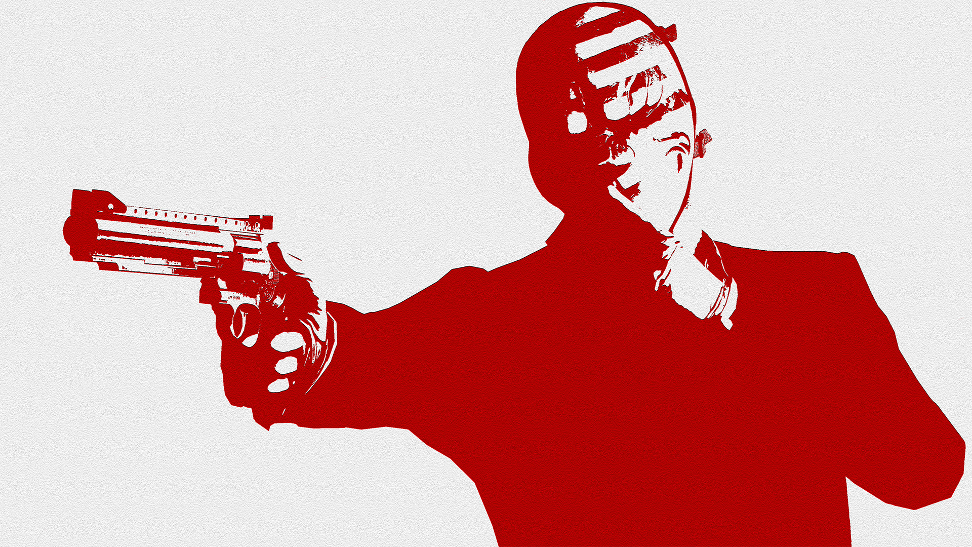 Dallas from Payday holding a gun HD Wallpaper