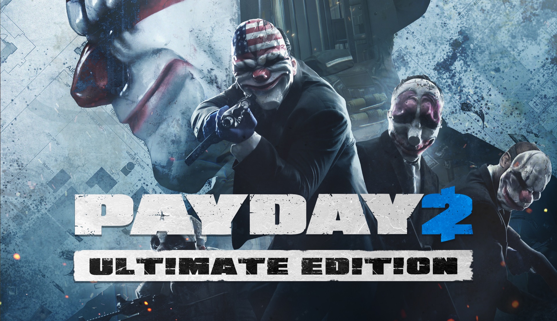 Payday 2 Ultimate Edition game cover HD Wallpaper