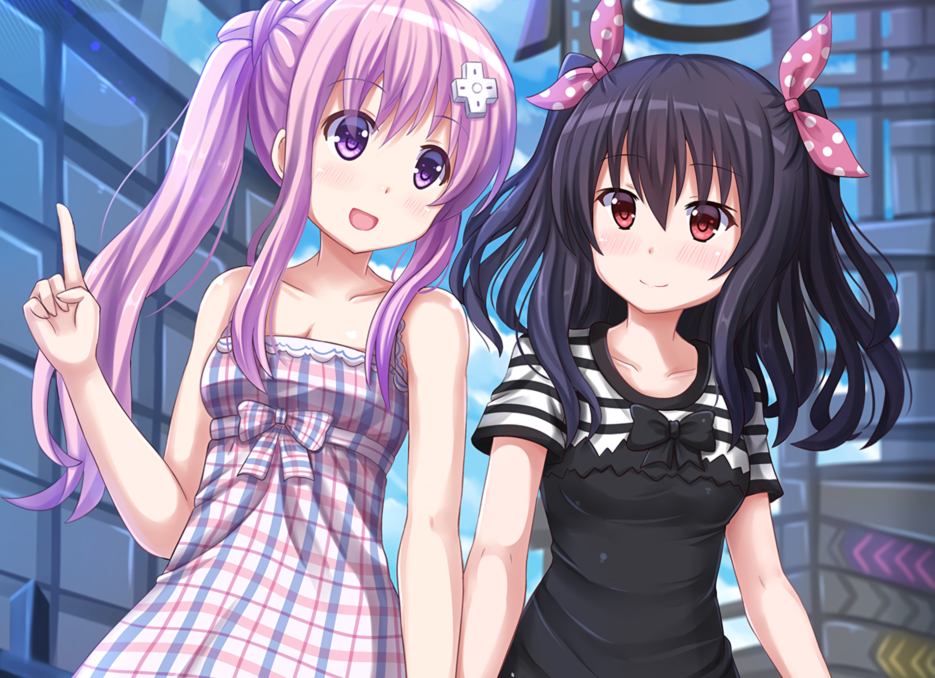 Nepgear from Hyperdimension Neptunia HD Wallpaper