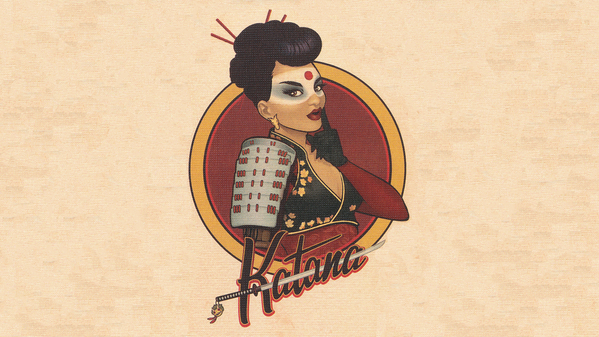 Katana from DC Comics HD Wallpaper