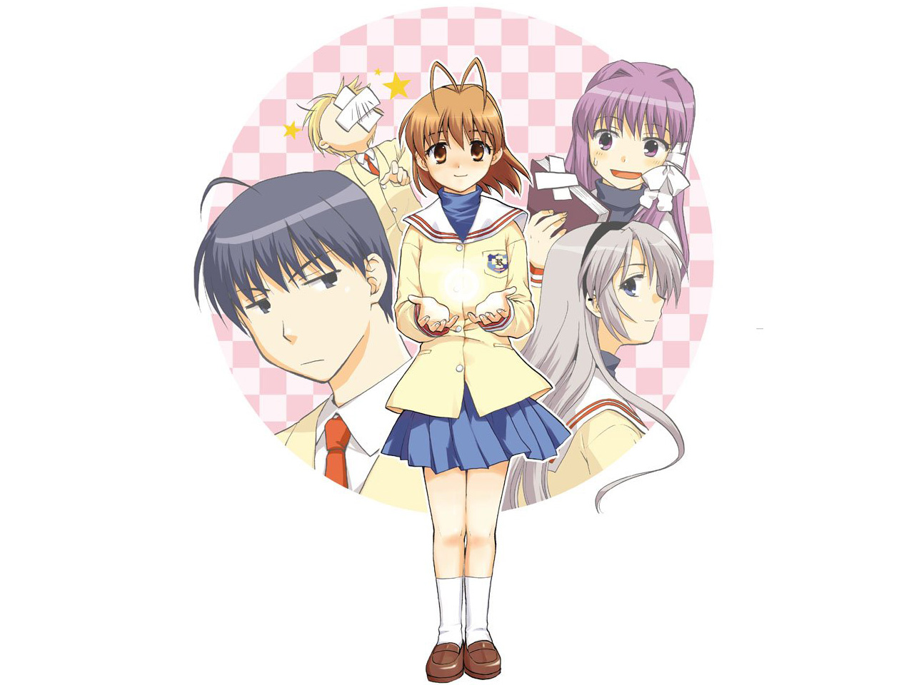 Youhei Sunohara and friends HD Wallpaper