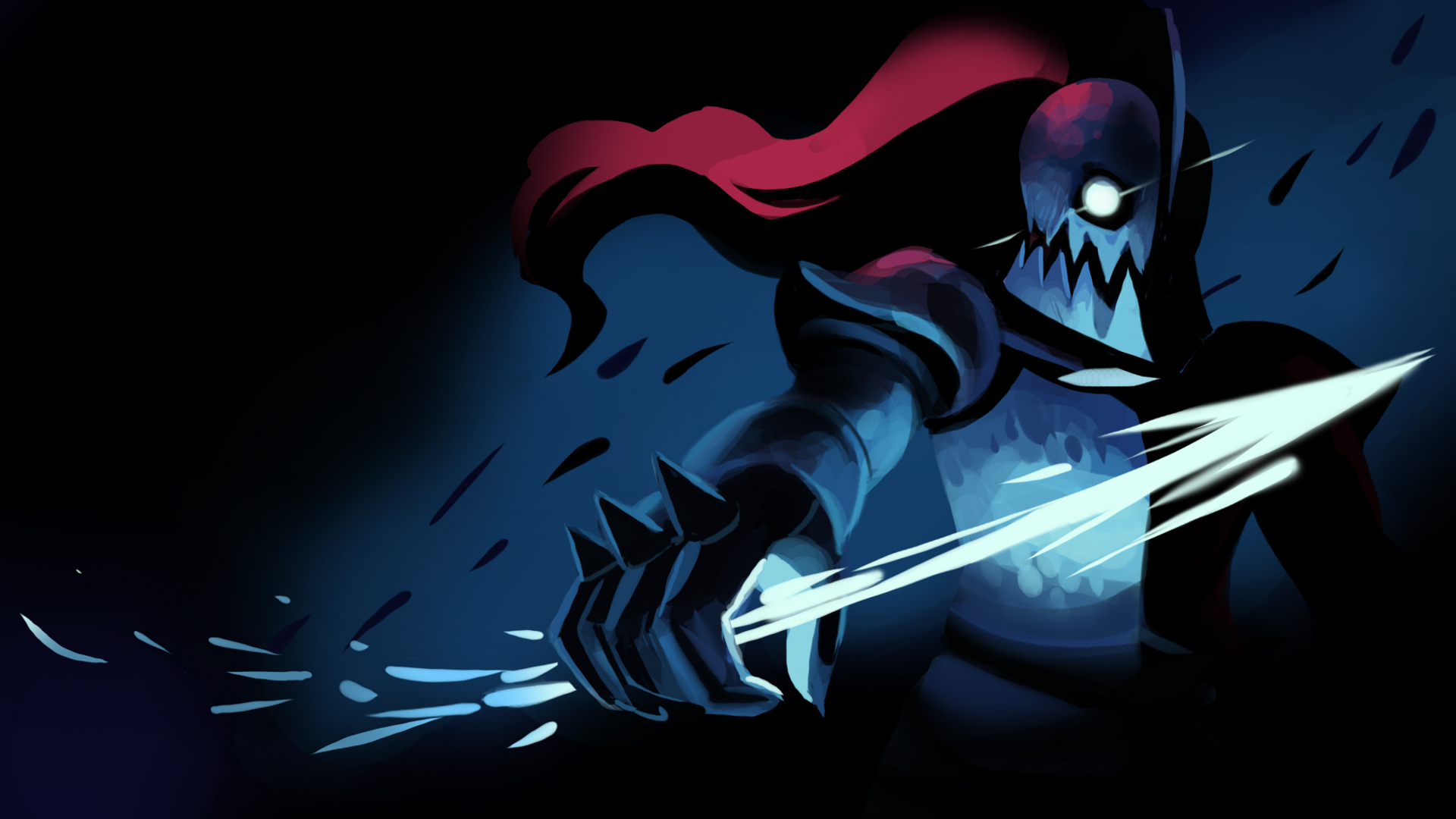 Undyne from Undertale HD Wallpaper
