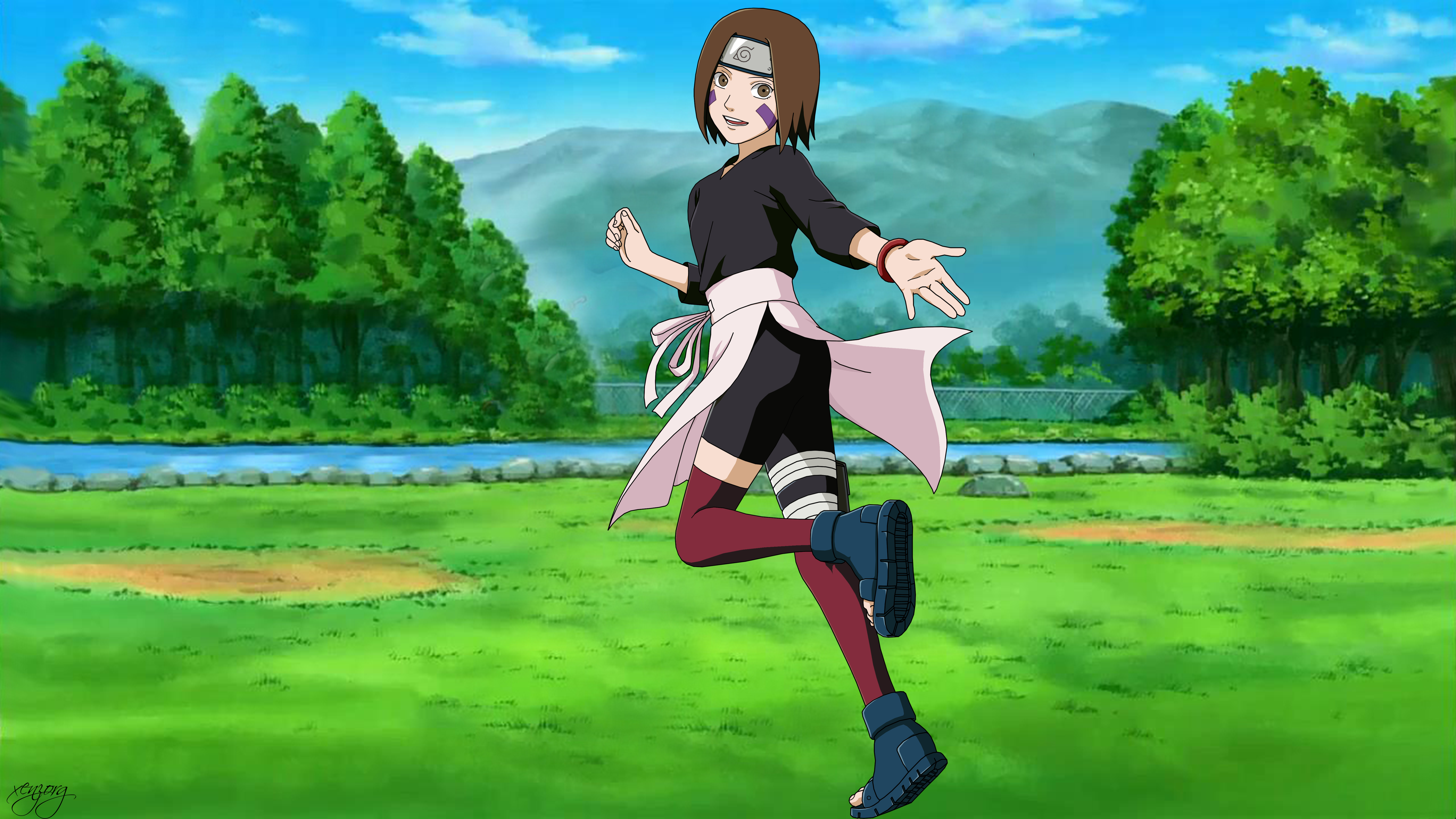 Rin Nohara from Naruto HD Wallpaper