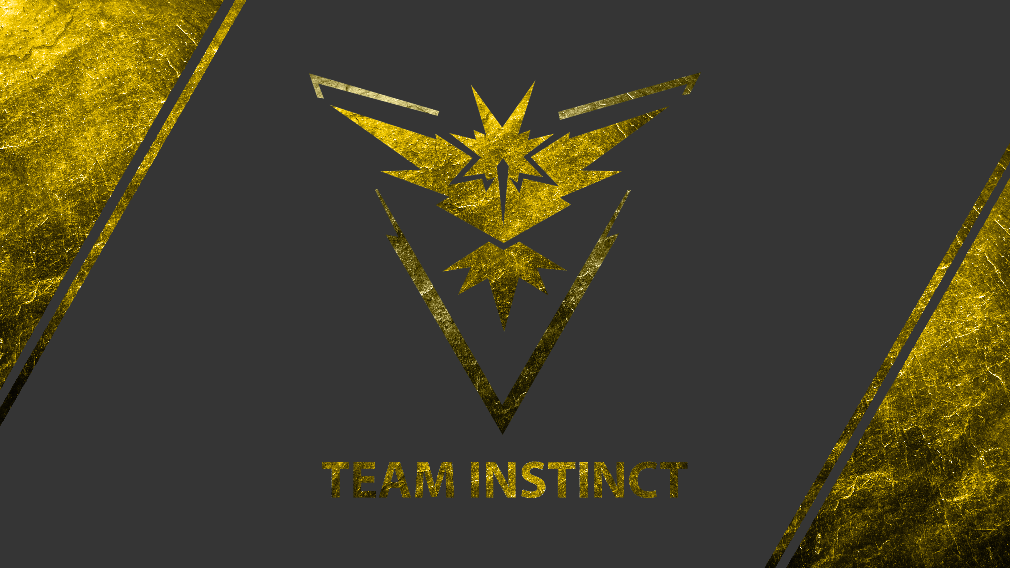 Team Instinct Logo from Pokemon HD Wallpaper