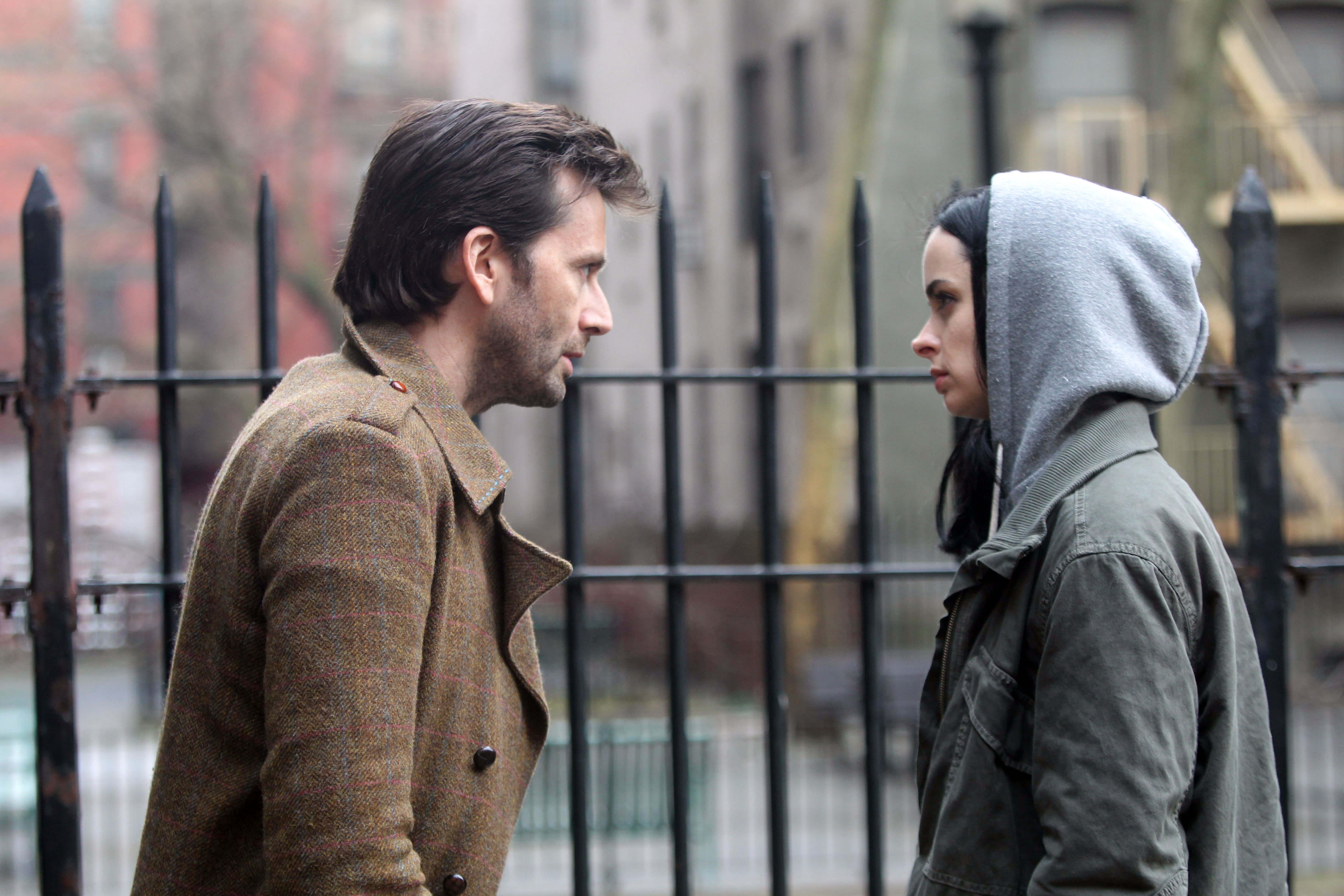 Jessica Jones and Kilgrave HD Wallpaper