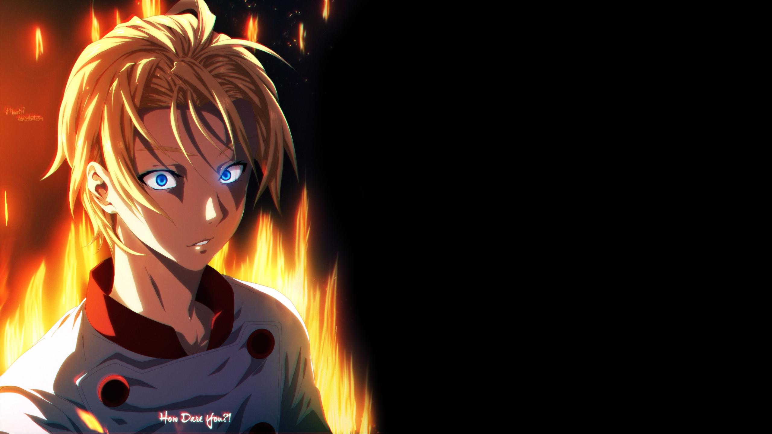 Takumi Aldini from Food Wars! HD Wallpaper