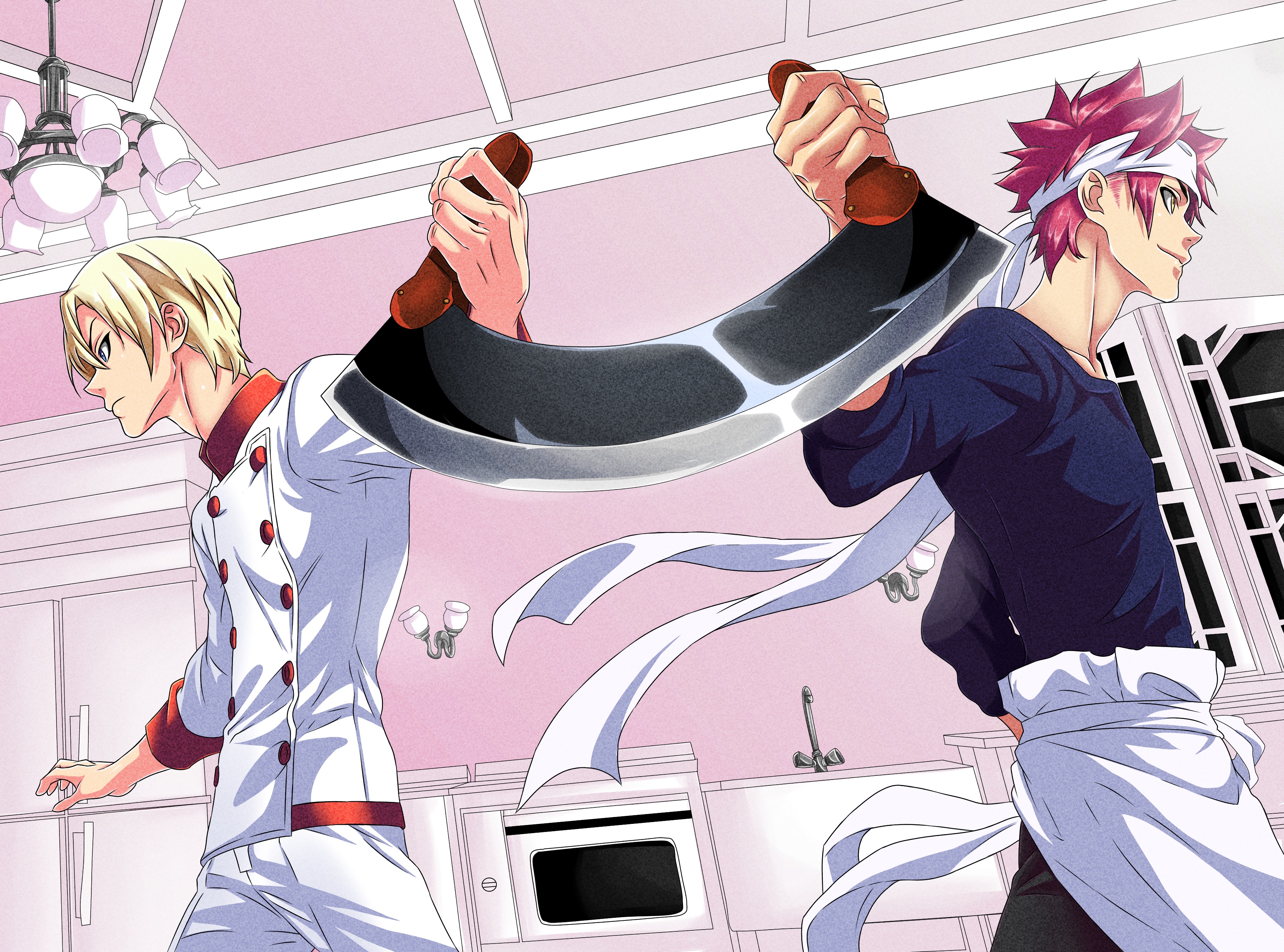 Takumi Aldini from Food Wars! Shokugeki no Soma HD Wallpaper