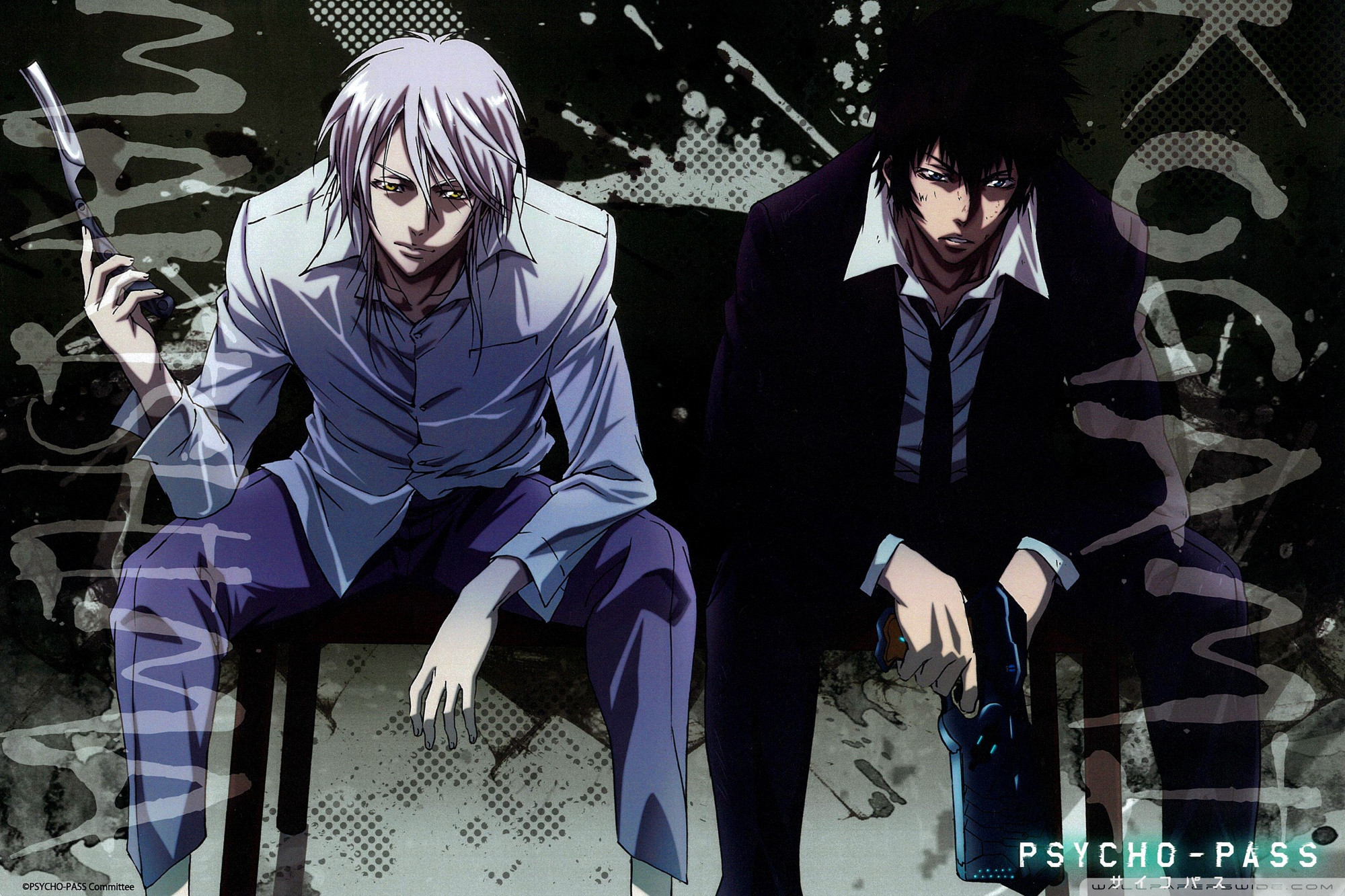 Shinya Kogami from Psycho-Pass HD Wallpaper