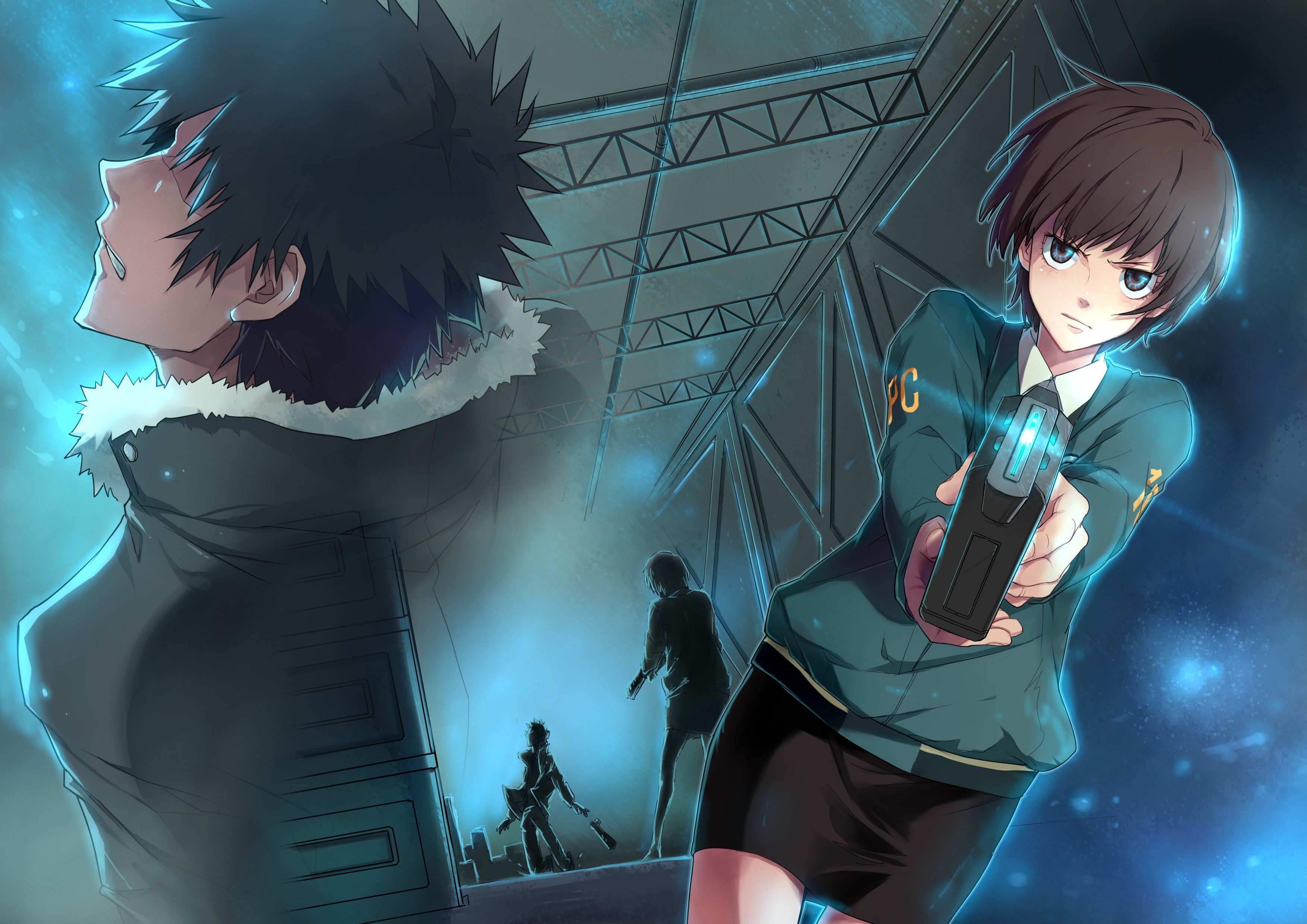 Shinya Kogami from Psycho-Pass HD Wallpaper