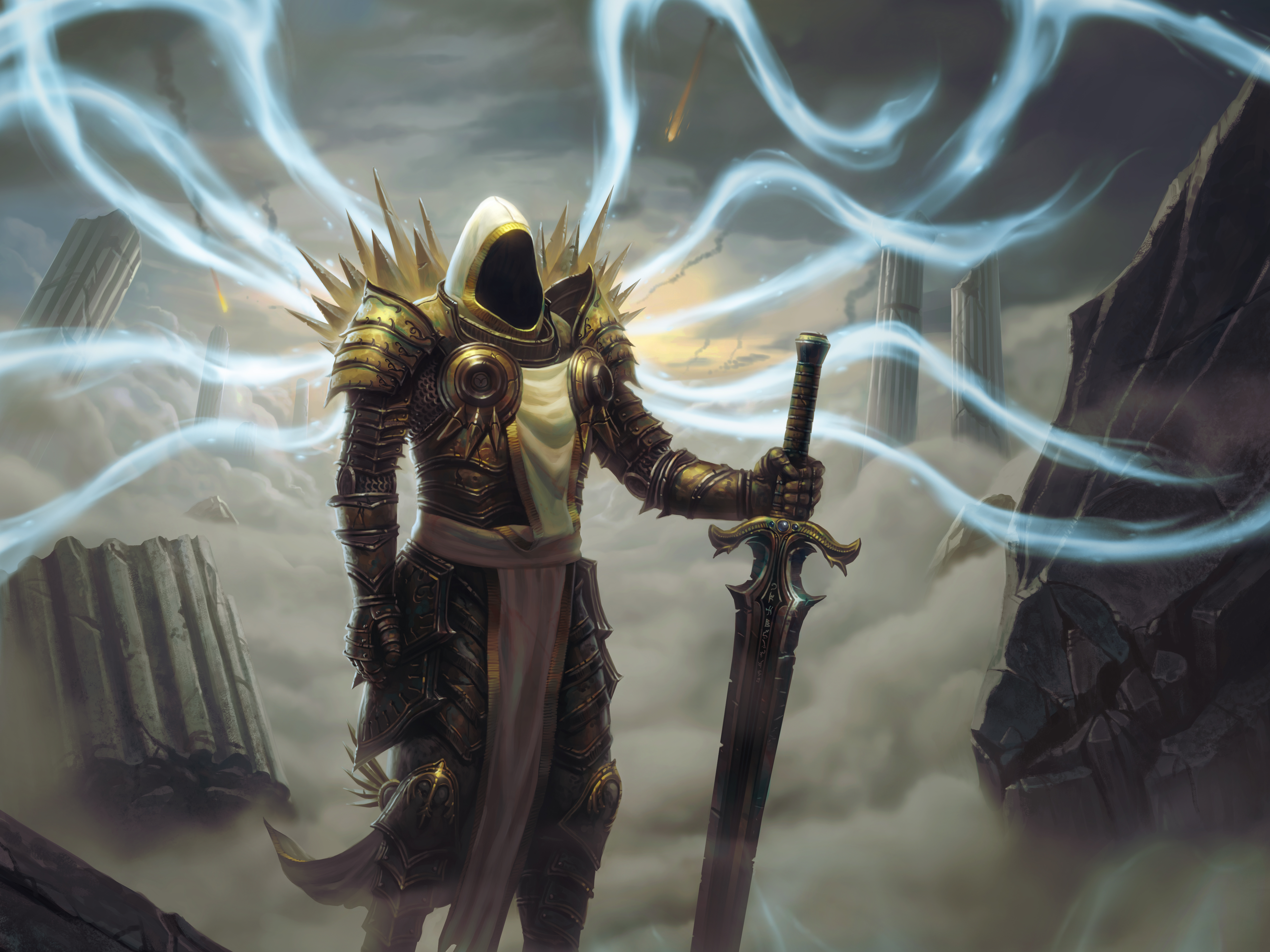 Tyrael from Diablo HD Wallpaper