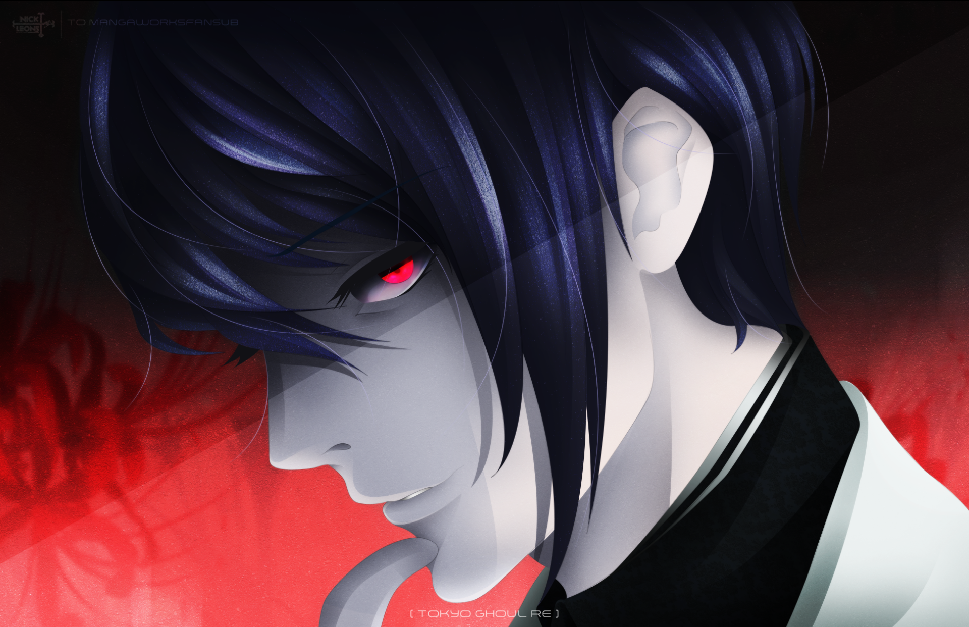 Shuu Tsukiyama from Tokyo Ghoul HD Wallpaper