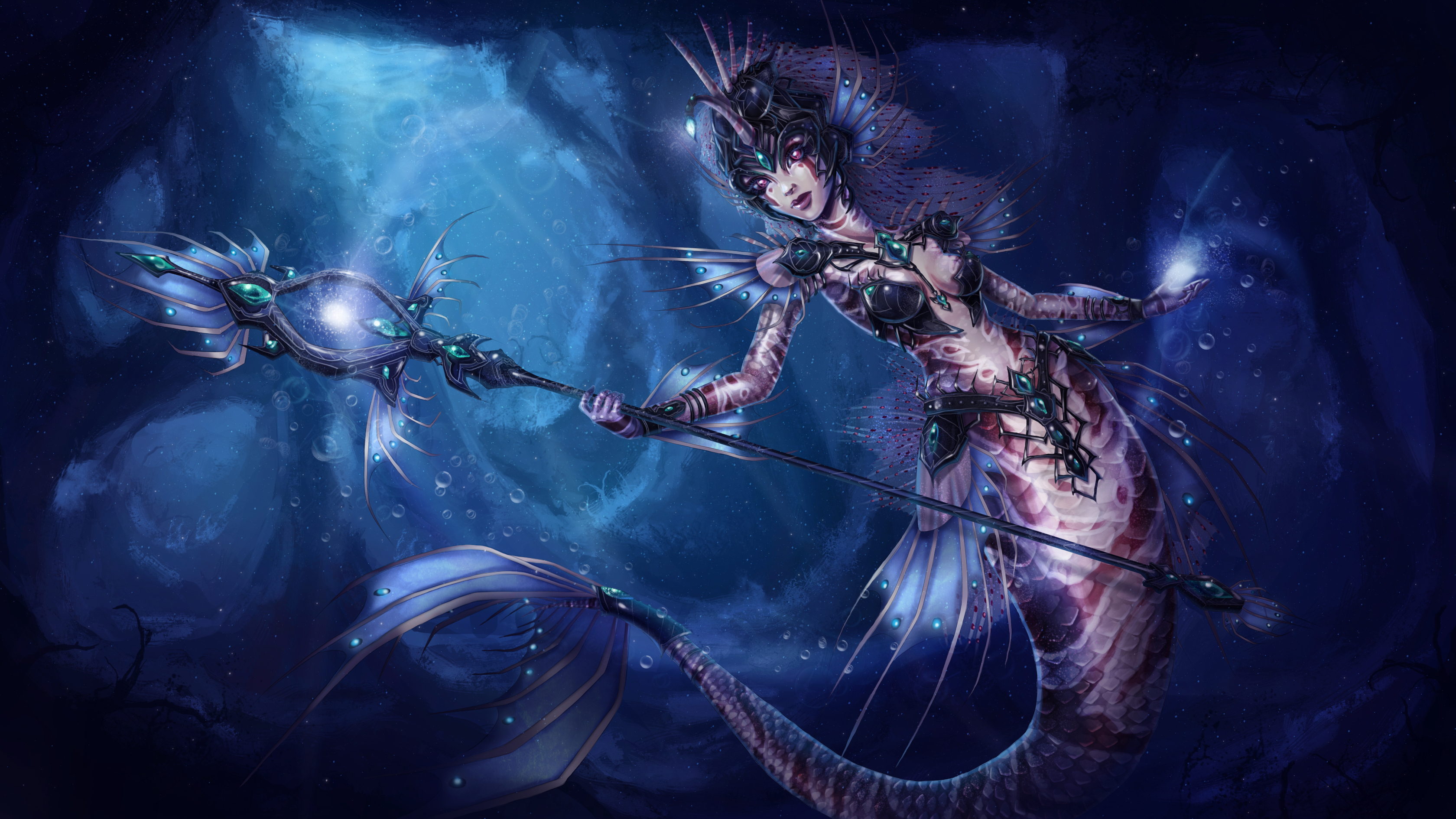 Nami from League of Legends HD Wallpaper