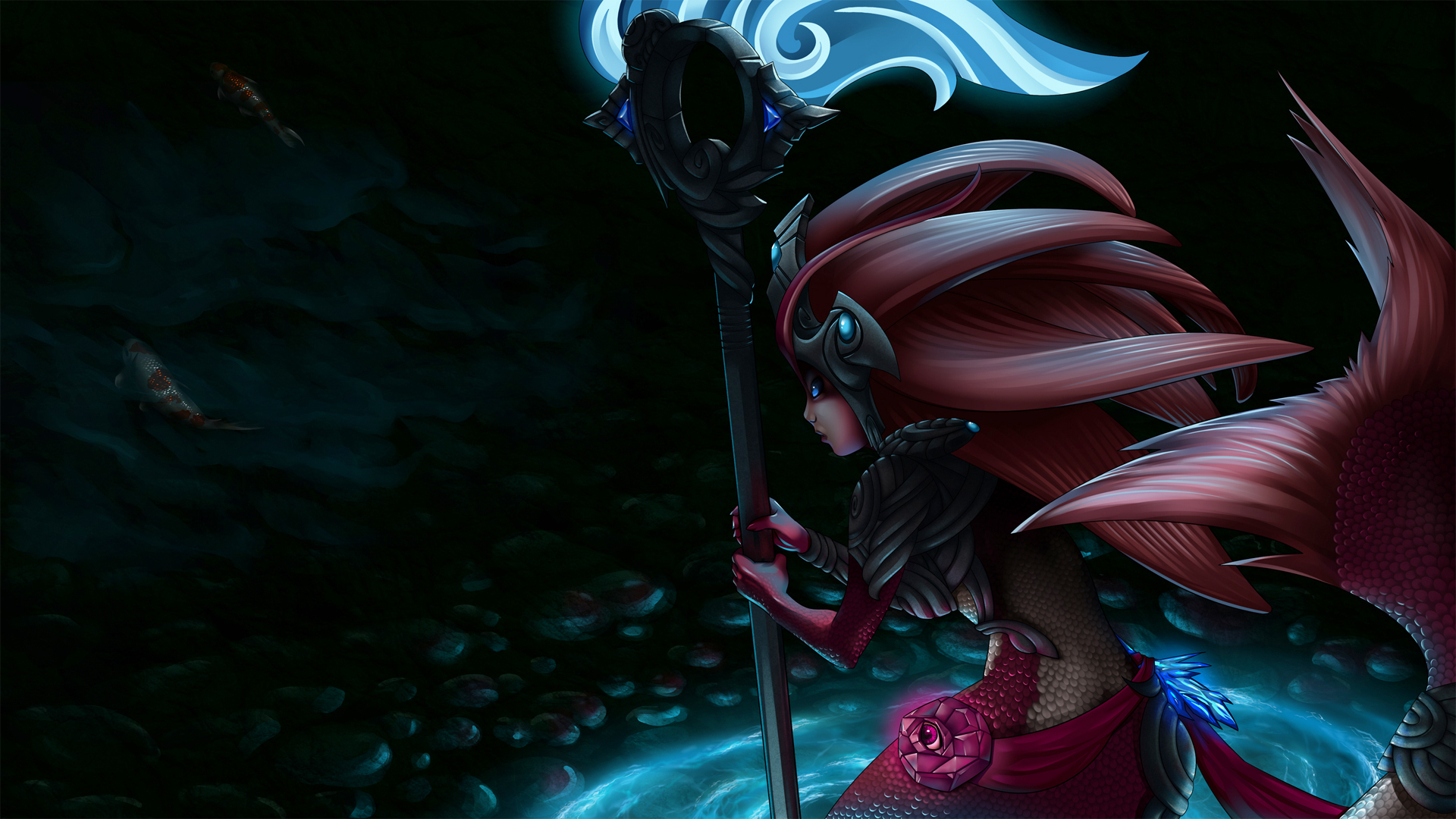 Nami from League of Legends HD Wallpaper