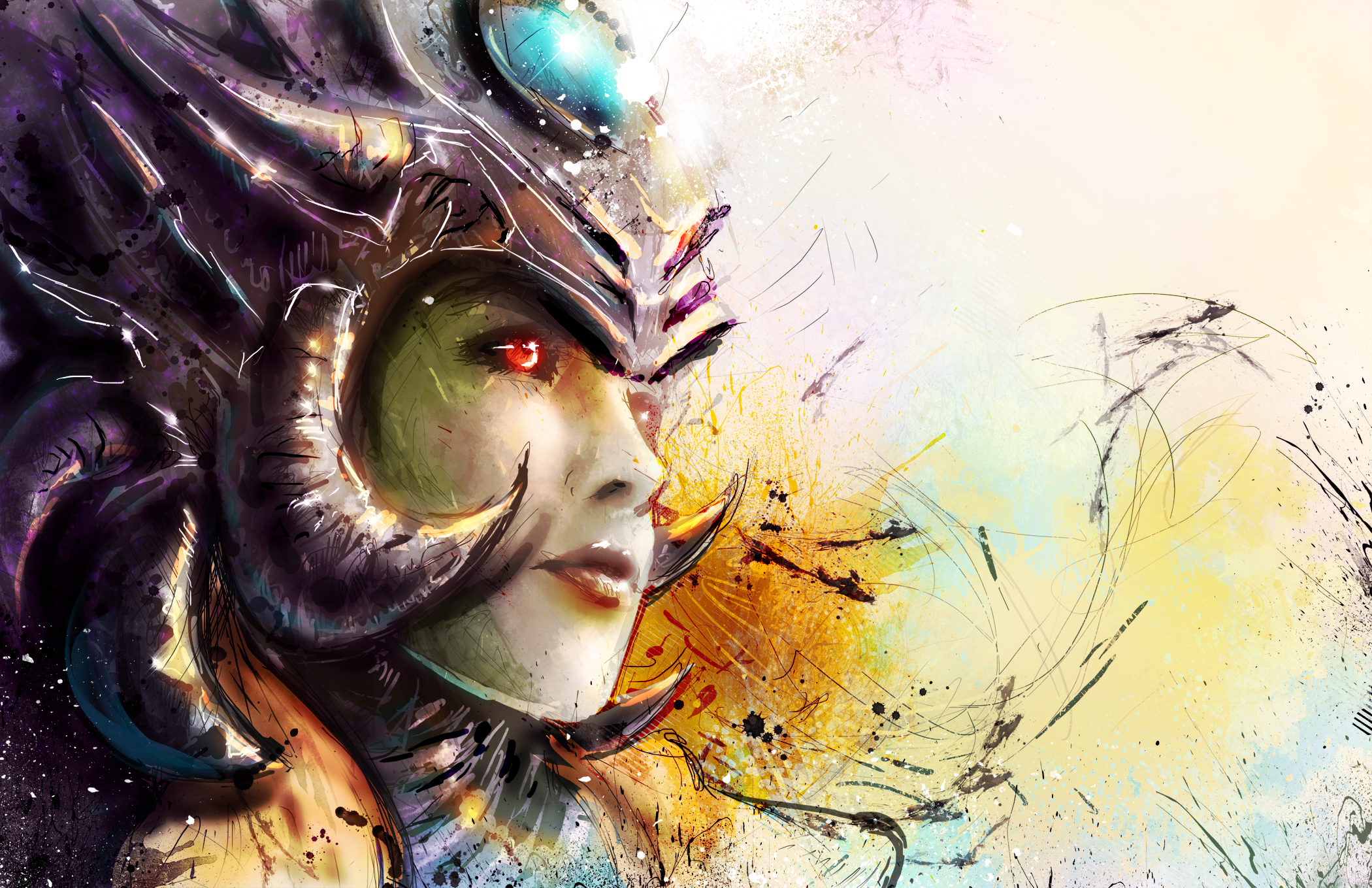Nami from League of Legends HD Wallpaper