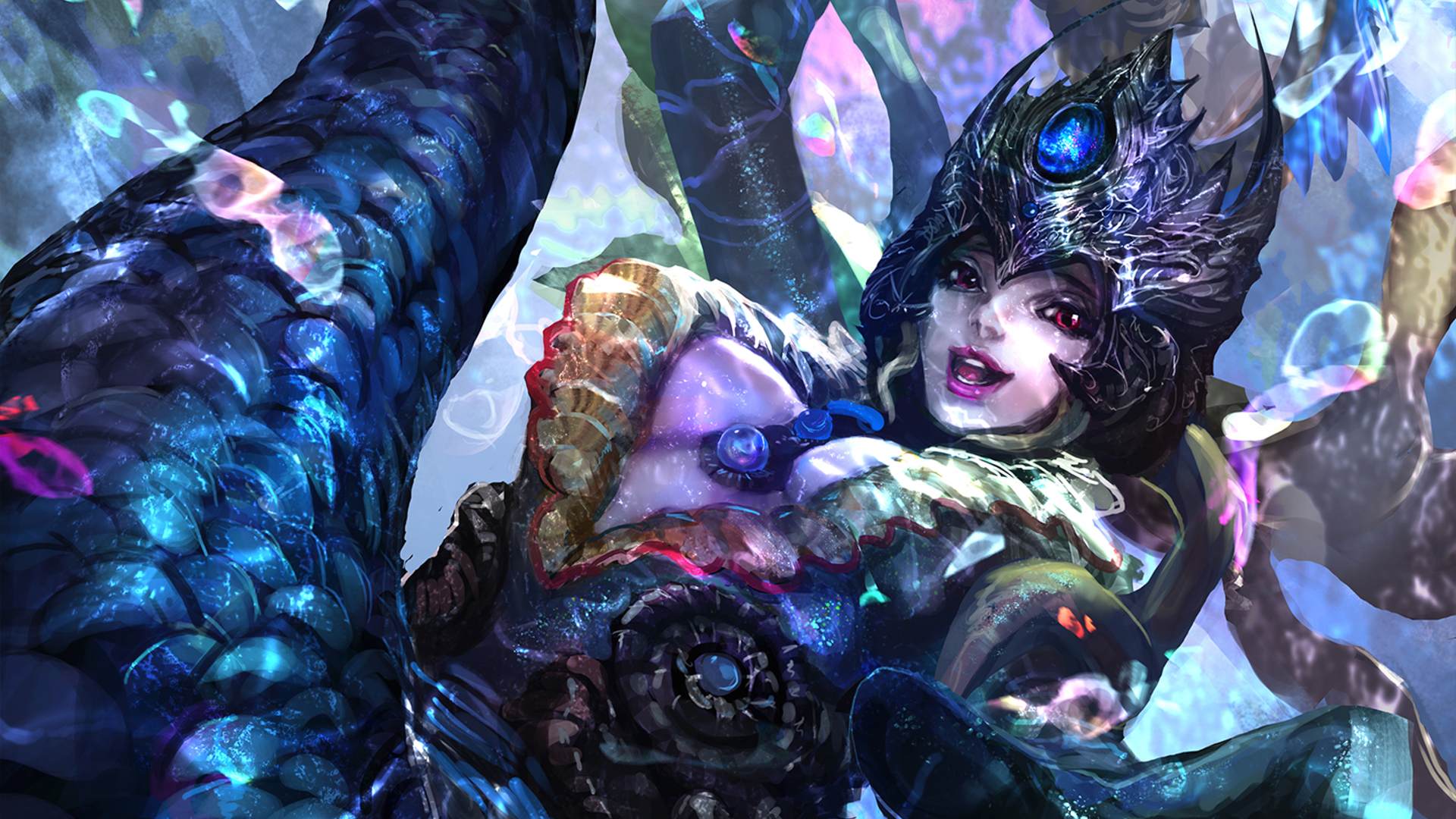 Nami from League of Legends HD Wallpaper
