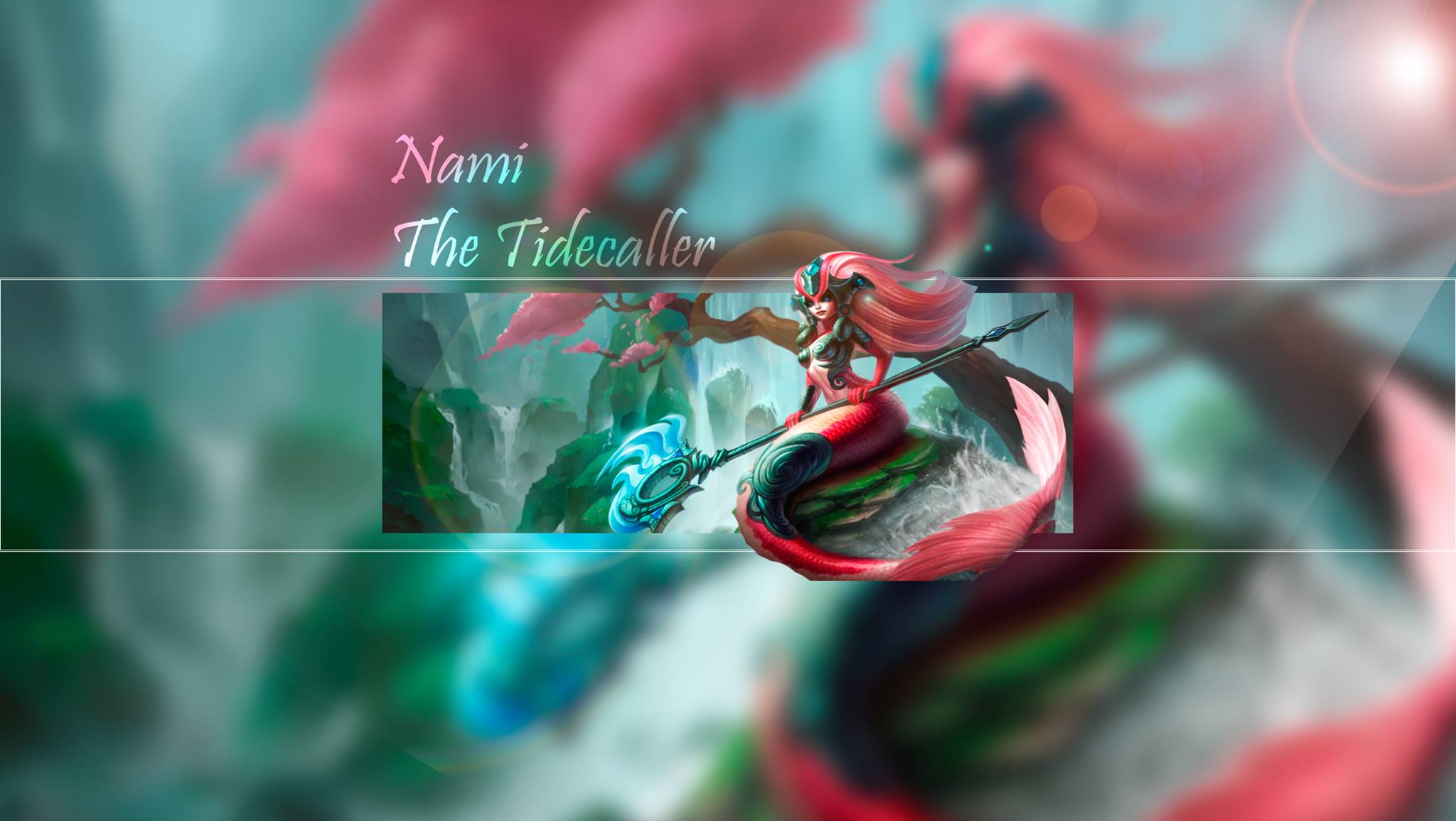 Nami The Tidecaller from League of Legends HD Wallpaper